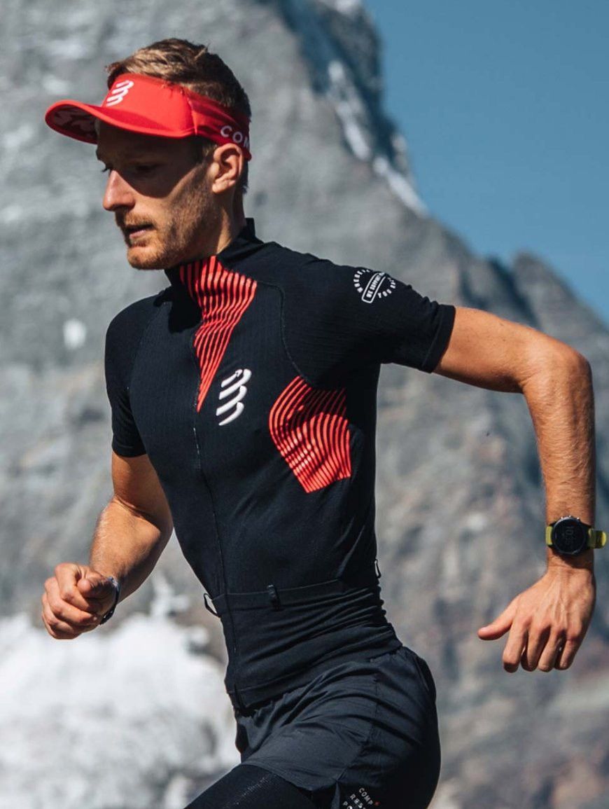 Vintage Compressport Triathlon Postural Aero SS Jersey L Black NWT Size US L / EU 52-54 / 3 - 1 Thumbnail