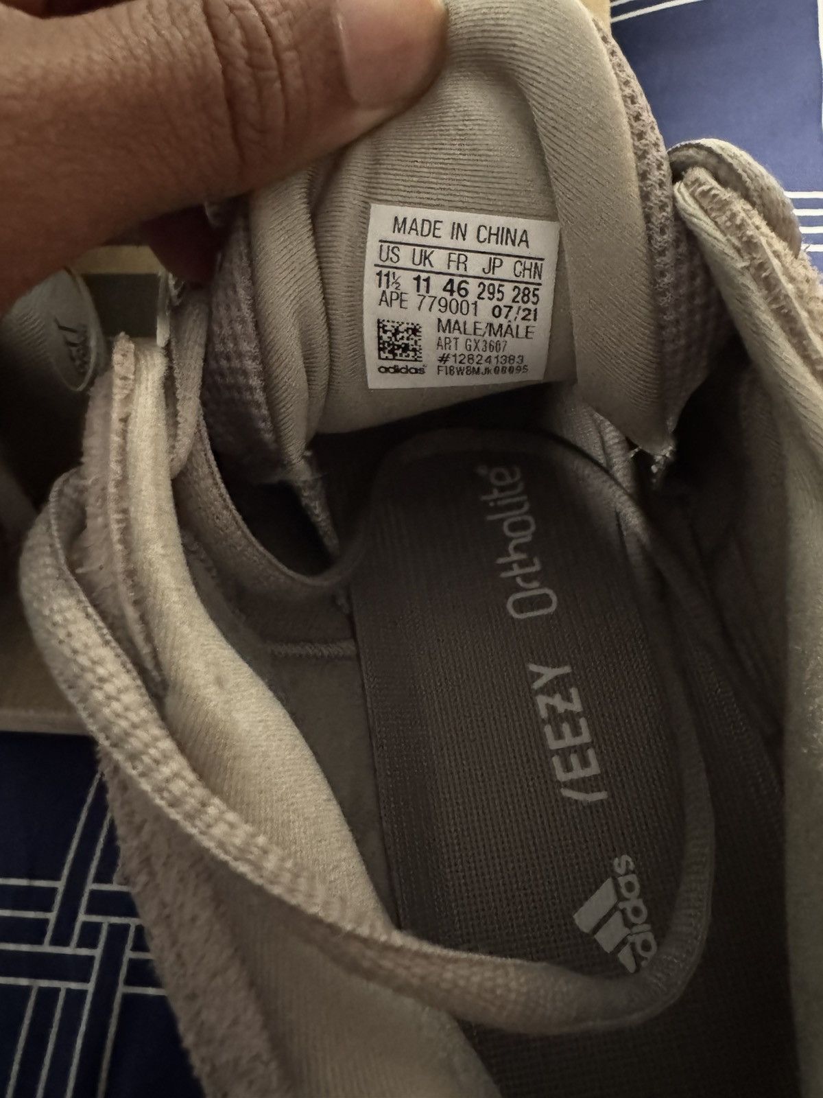 Adidas Yeezy 500 Ash Grey Size US 11.5 / EU 44-45 - 5 Thumbnail