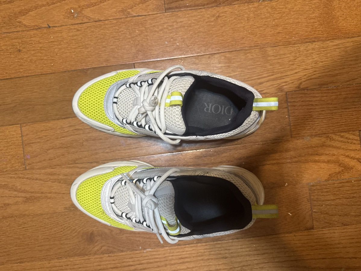 Dior Dior B22 white and yellow Size US 11 / EU 44 - 3 Thumbnail