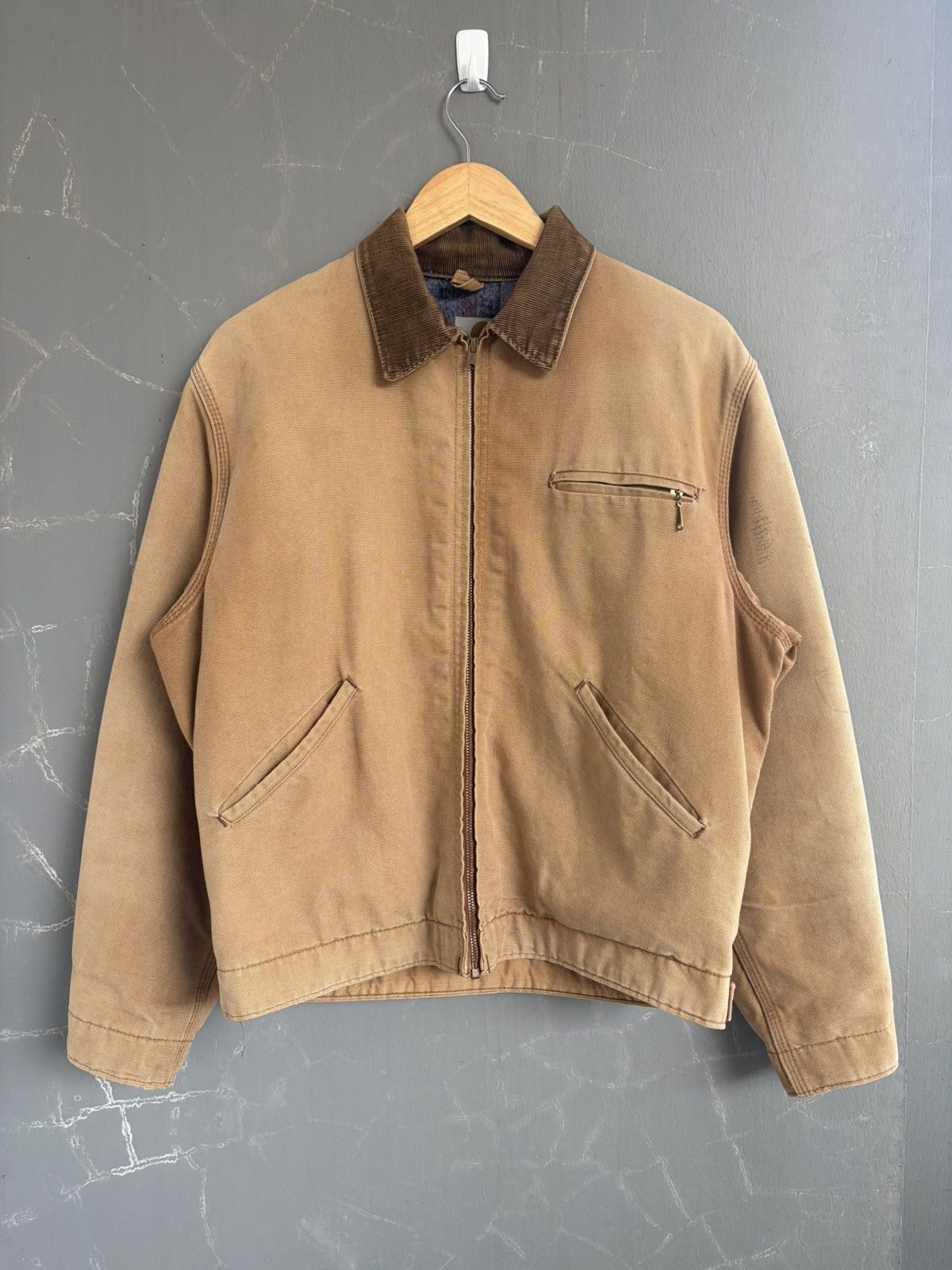 Carhartt Vintage 80s Carhartt Detroit Jacket Size US M / EU 48-50 / 2 - 1 Thumbnail