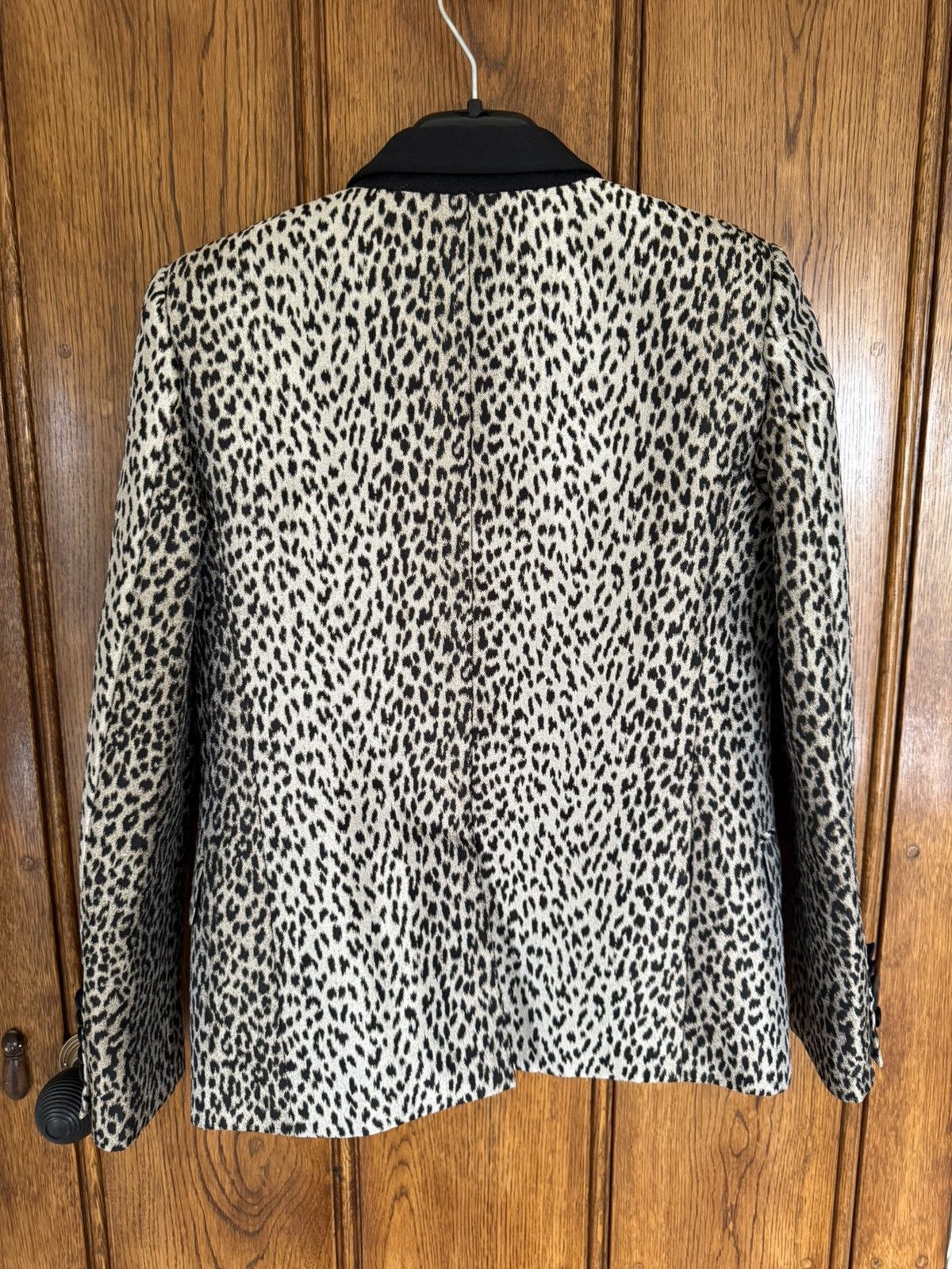 Hedi Slimane × Saint Laurent Paris SS14 Saint Laurent Babycat Le Smoking tuxedo jacket Hedi Size 36R - 14 Thumbnail