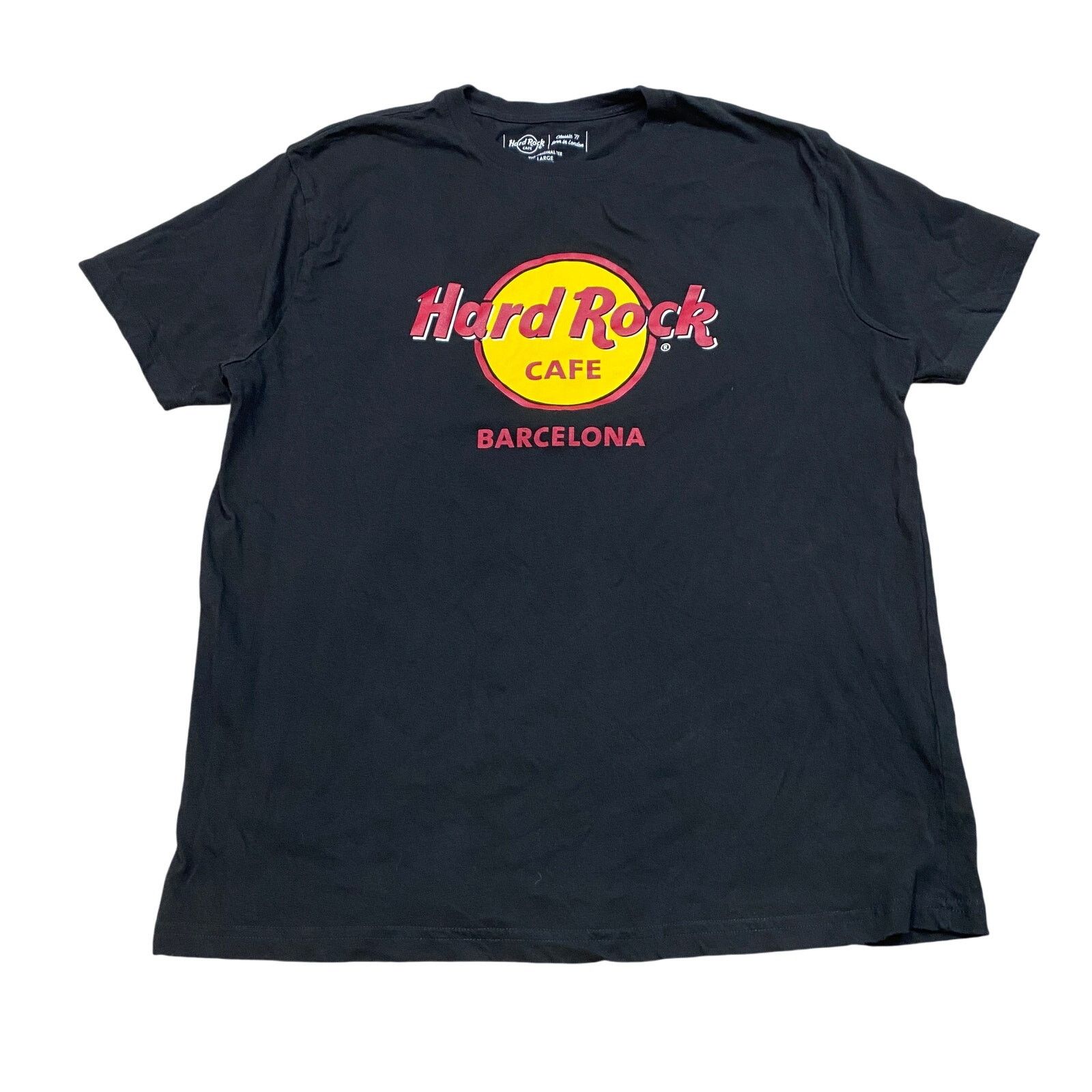 Hard Rock Cafe Hard Rock Cafe Barcelona The Original Tee Shirt Men's Large Size US L / EU 52-54 / 3 - 1 Thumbnail