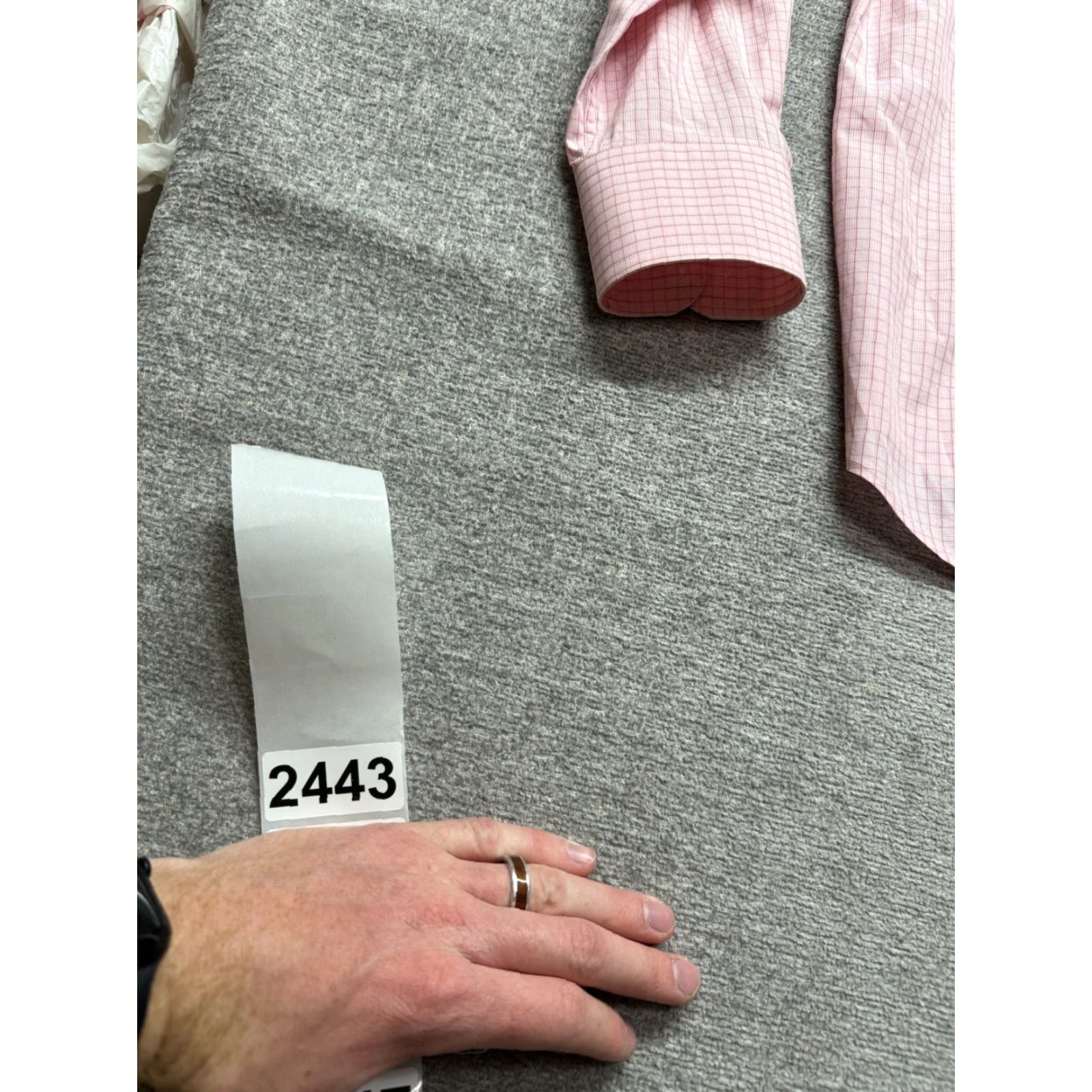 Charles Tyrwhitt Charles Tyrwhitt Shirt Slim 15.5 33 Pink Striped Button-Up London Men's Shirt Long Sleeve Collared Non-Iron 100% Cotton Slim Fit Size US L / EU 52-54 / 3 - 8 Thumbnail