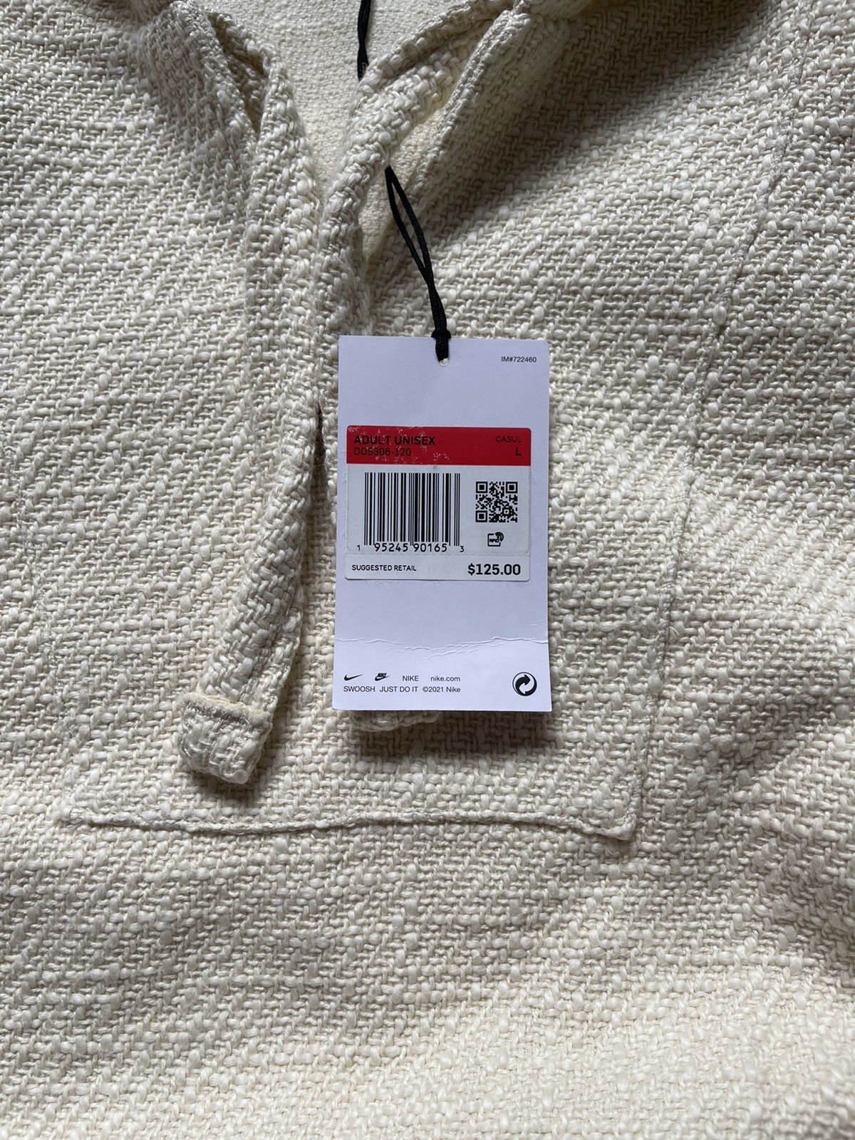 Nike × Stussy New❗️ 2022 Nike X Stussy Oversize NRG Fossil Pullover Hoodie Size US L / EU 52-54 / 3 - 10 Thumbnail
