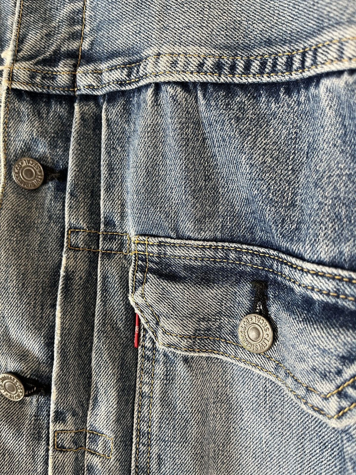 Levi's 90’s Japan Levi’s Type 2 Distressed Denim Jacket Size US M / EU 48-50 / 2 - 5 Thumbnail