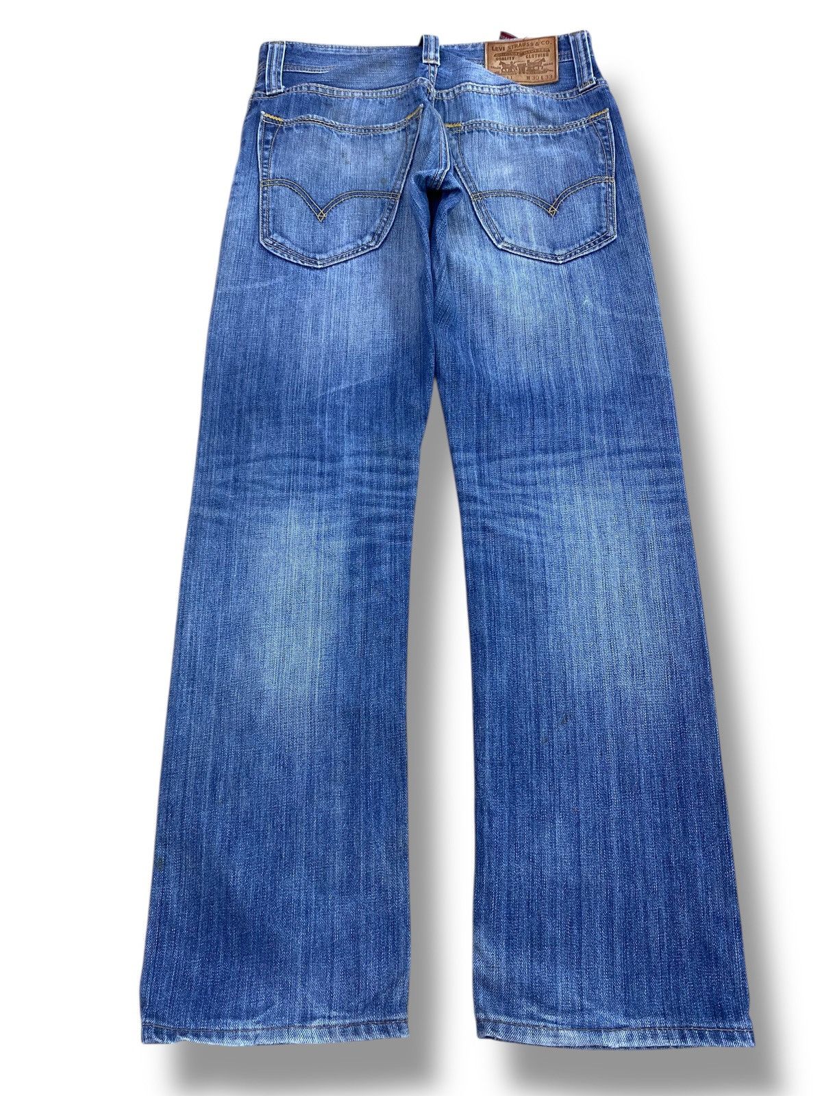 Levi's Levi’s Whiskers Faded Blue Wash Style Loose Jeans Size US 29 - 3 Thumbnail