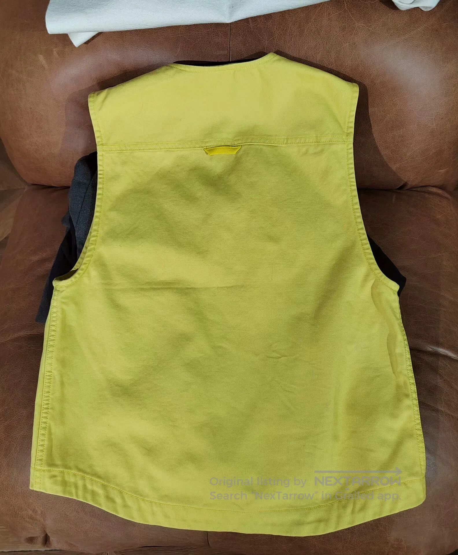 Acne Studios Acne Studios Smile Face Vest Yellow. Size US M / EU 48-50 / 2 - 6 Thumbnail