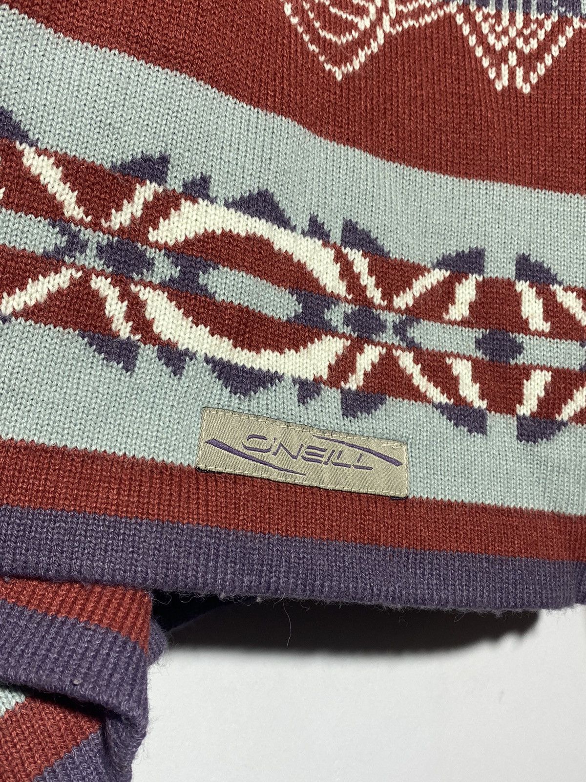 O'Neill Vintage 90s O’Neill Reversible Sweater Oversized Fit Size US XL / EU 56 / 4 - 7 Thumbnail