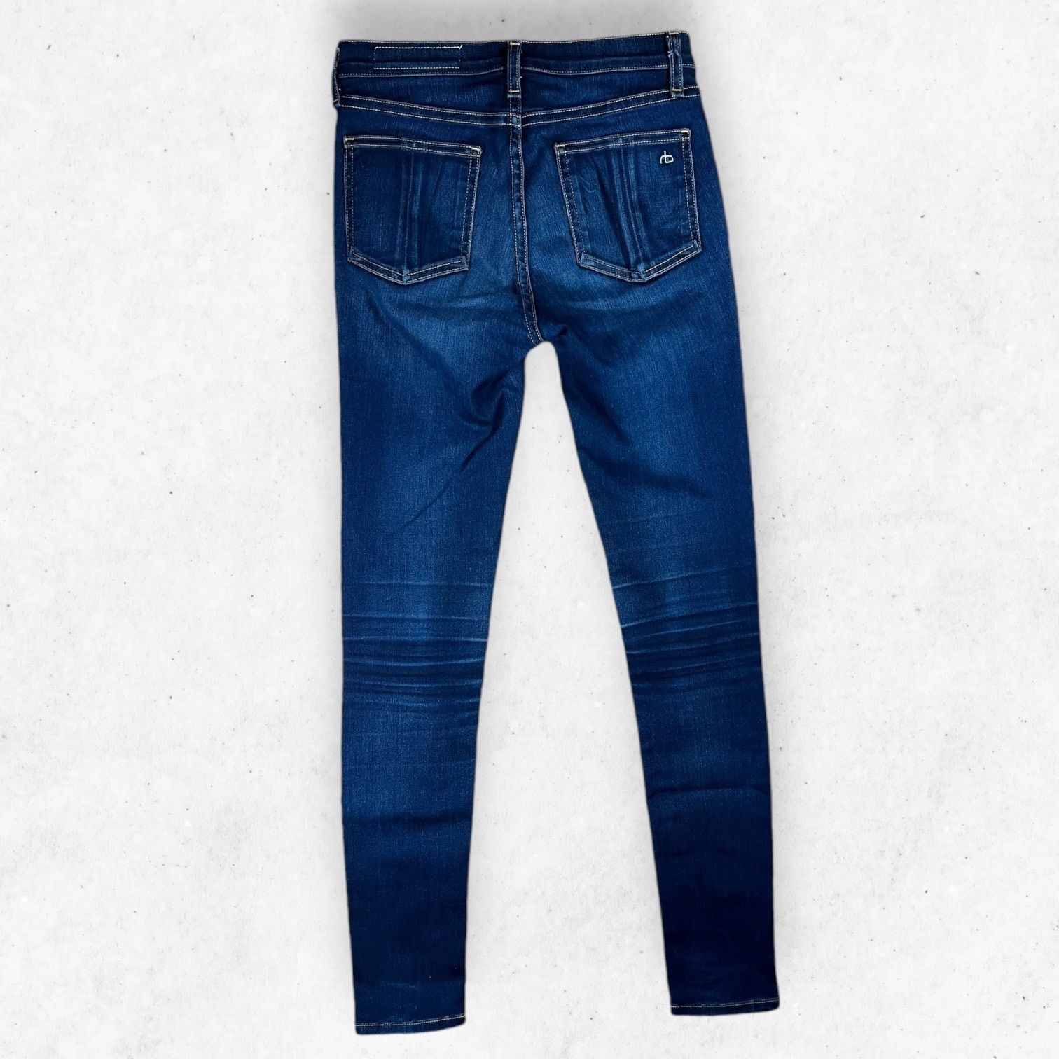 Rag & Bone Rag & Bone Jeans Womens 24 High Rise Ankle Skinny in Bedford Size 24" / US 00 / IT 34 - 3 Thumbnail