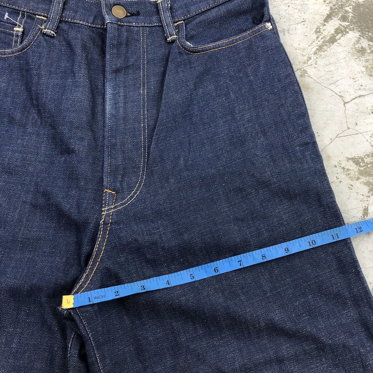 45rpm × Japanese Brand 45 RPM Baggy Flare Selvedge Denim Jeans Size US 29 - 16 Thumbnail