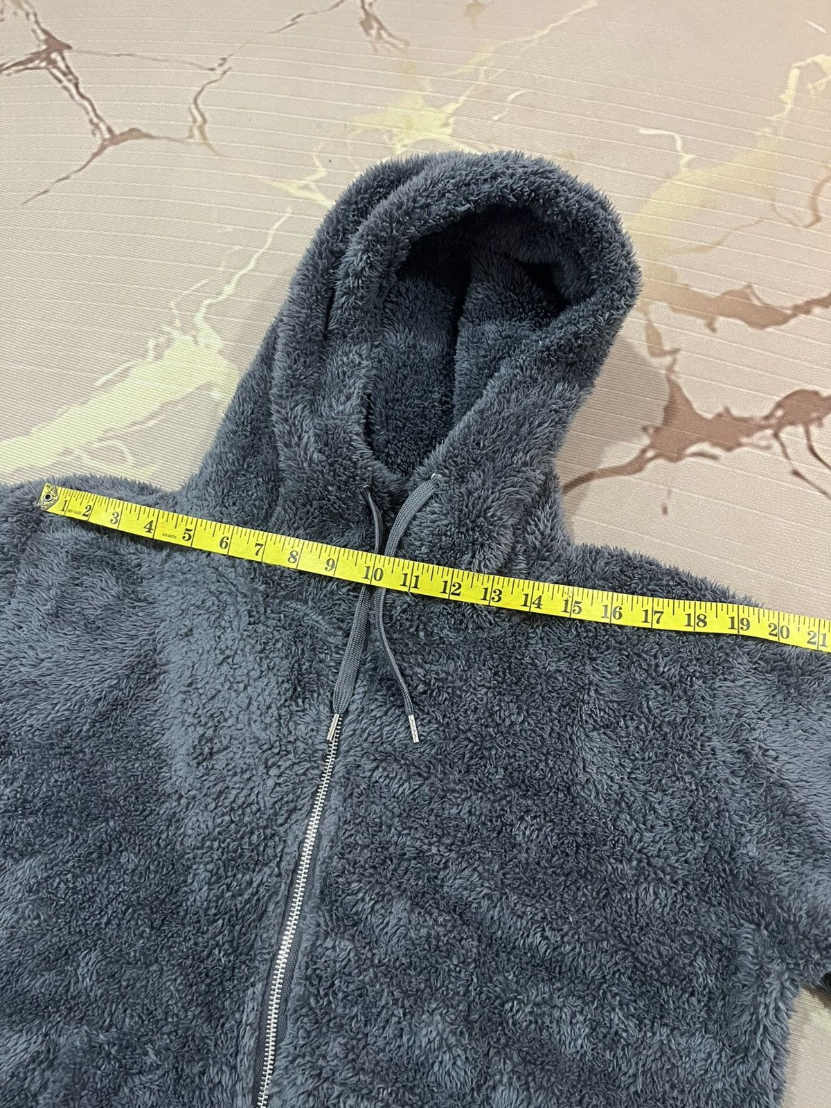 Japanese Brand Power To The People Fleece Zip Hoodie Grey Size US M / EU 48-50 / 2 - 12 Thumbnail