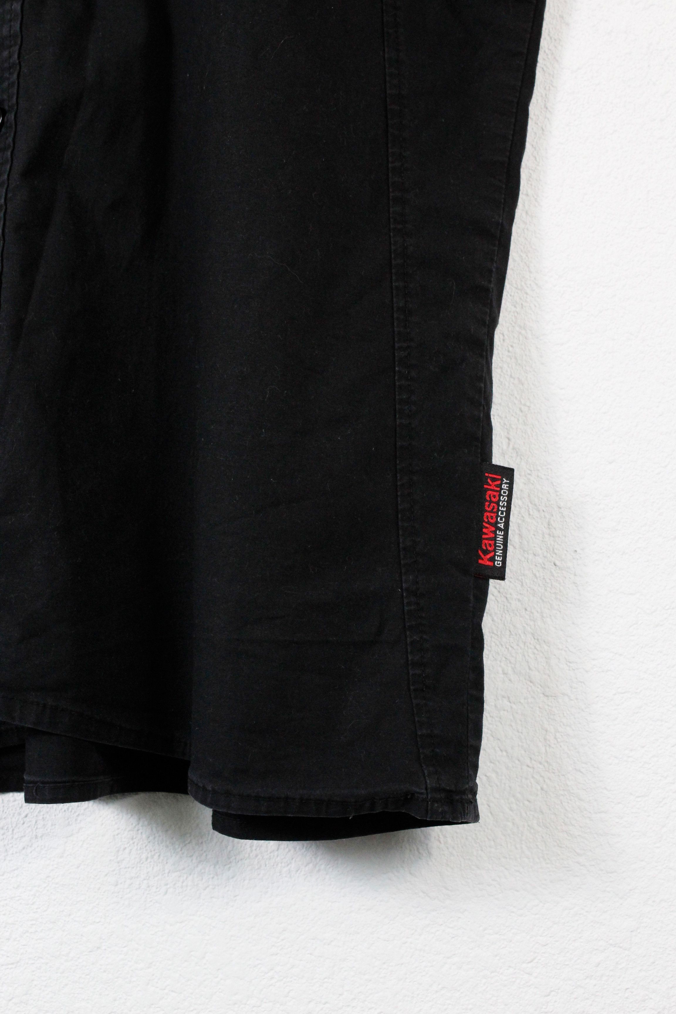 Japanese Brand Vintage Kawasaki Y2K Racing Graphic Short Sleeve Shirt L Size US L / EU 52-54 / 3 - 3 Thumbnail
