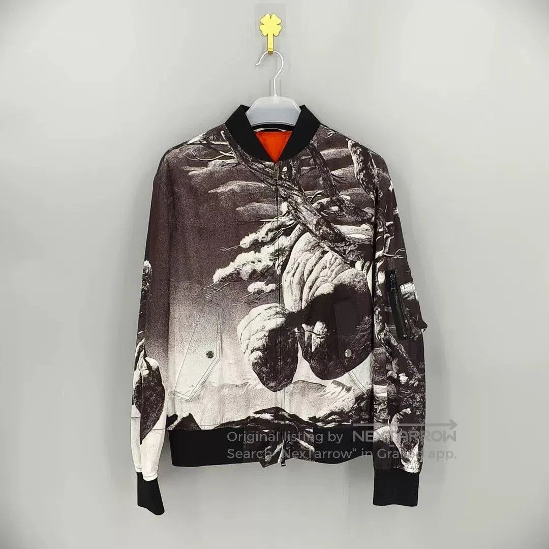 Valentino Valentino Black White Landscape Print Jacket. Size US S / EU 44-46 / 1 - 1 Thumbnail