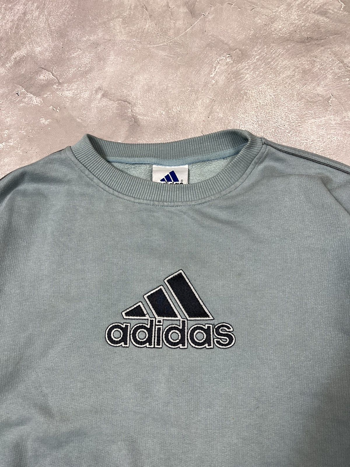 Adidas × Vintage Vintage 00s Adidas Baggy Sweatshirt Size US XL / EU 56 / 4 - 3 Thumbnail