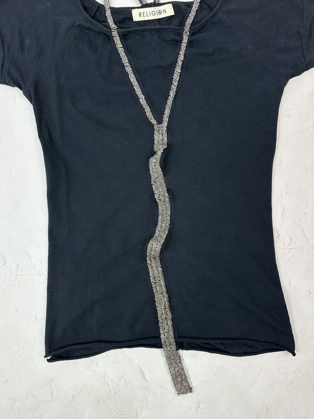 If Six Was Nine Vintage Religion Black T-shirt Size US M / EU 48-50 / 2 - 4 Thumbnail