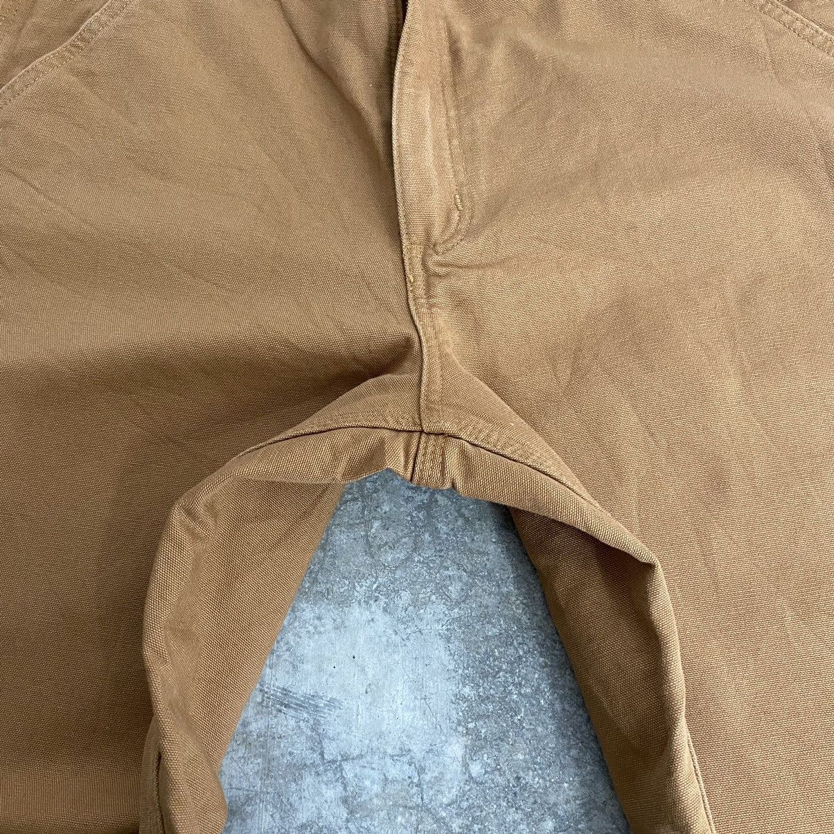 Carhartt Vintage Carhartt Blanket Lined Tan Carpenter Work Pants Size US 36 / EU 52 - 11 Thumbnail