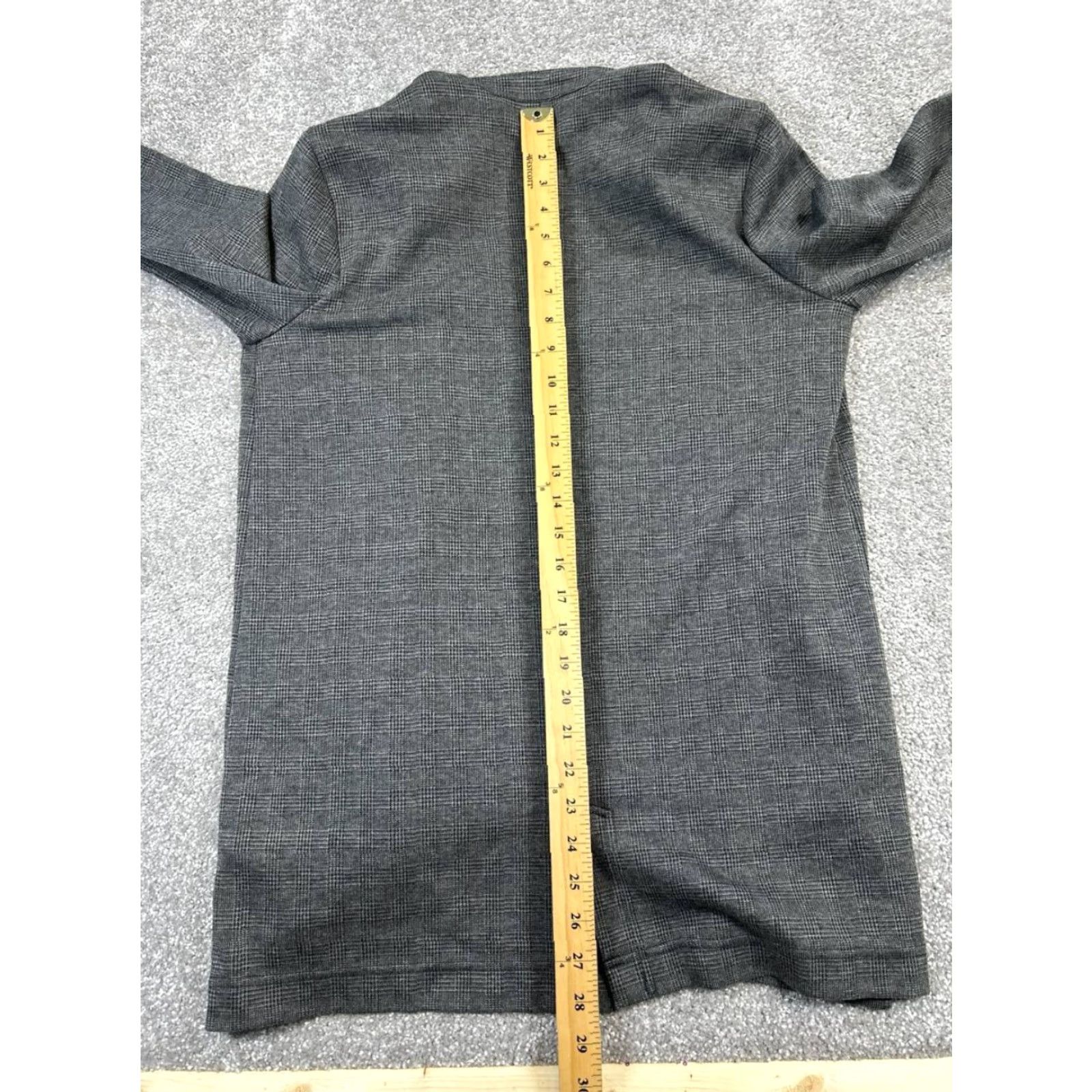 Madewell Madewell Jacket Womens Small Gray Knit Open Front Jacket Size S / US 4 / IT 40 - 7 Thumbnail
