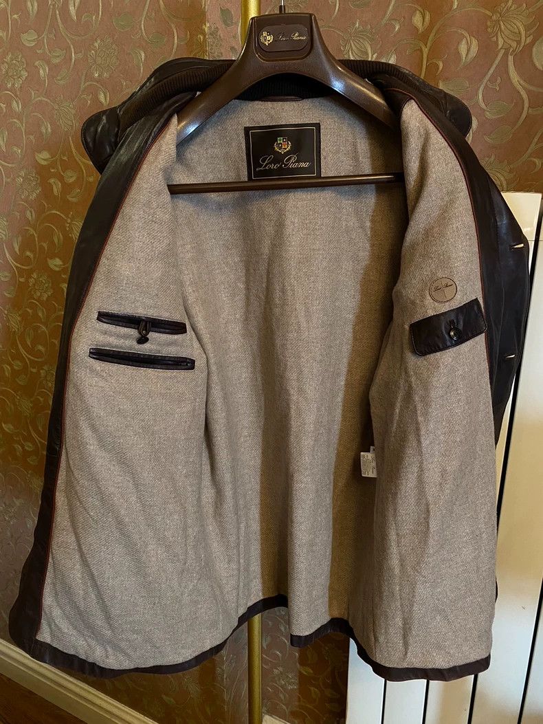 Loro Piana LORO PIANA The lining of the leather coat is 100% pure cas Size US M / EU 48-50 / 2 - 5 Thumbnail