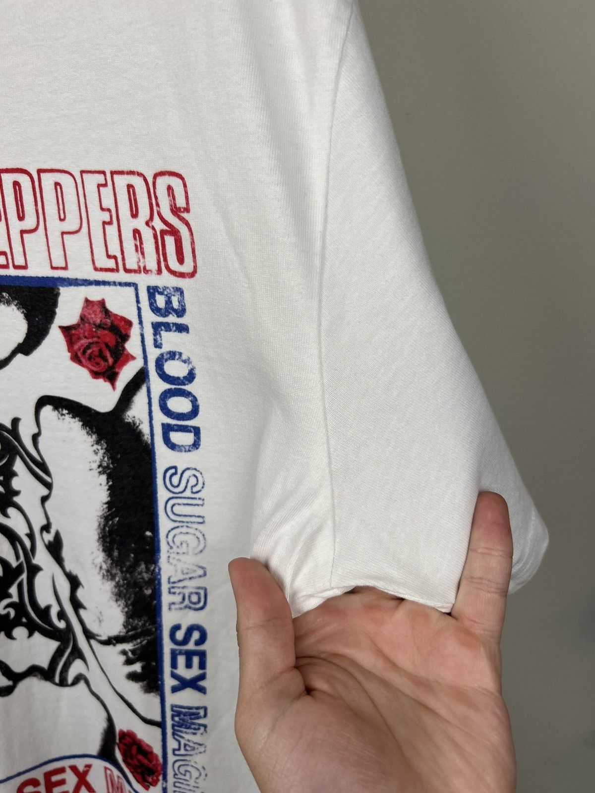 Band Tees Red Hot Chill Peppers Blood Sugar Sex Magik Tour 1991 Tee Size US XL / EU 56 / 4 - 10 Thumbnail