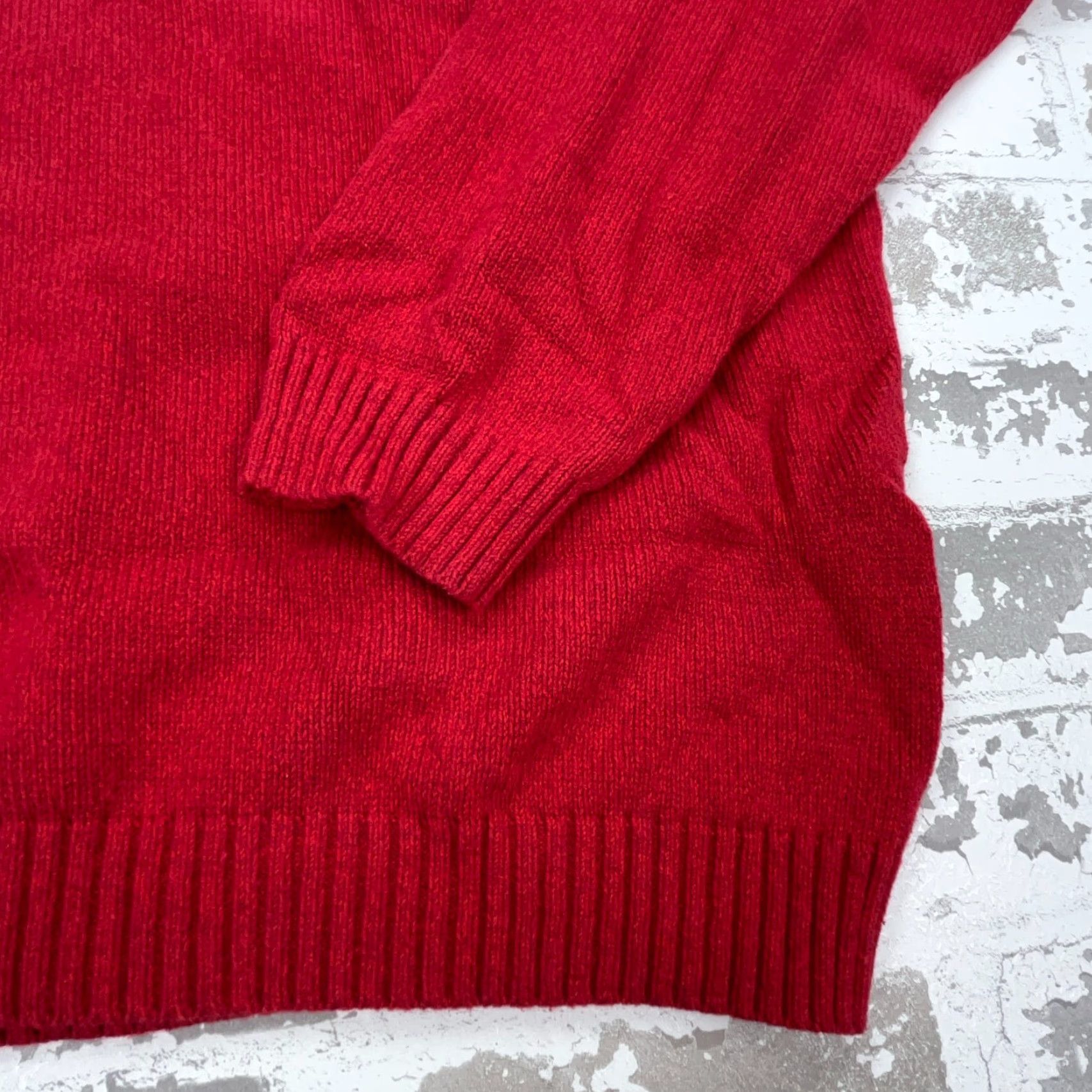 Tommy Hilfiger Tommy Hilfiger Sweater Mens Large Red Crew Neck Knit Pullover Classic Logo All Seasons Size US L / EU 52-54 / 3 - 4 Thumbnail