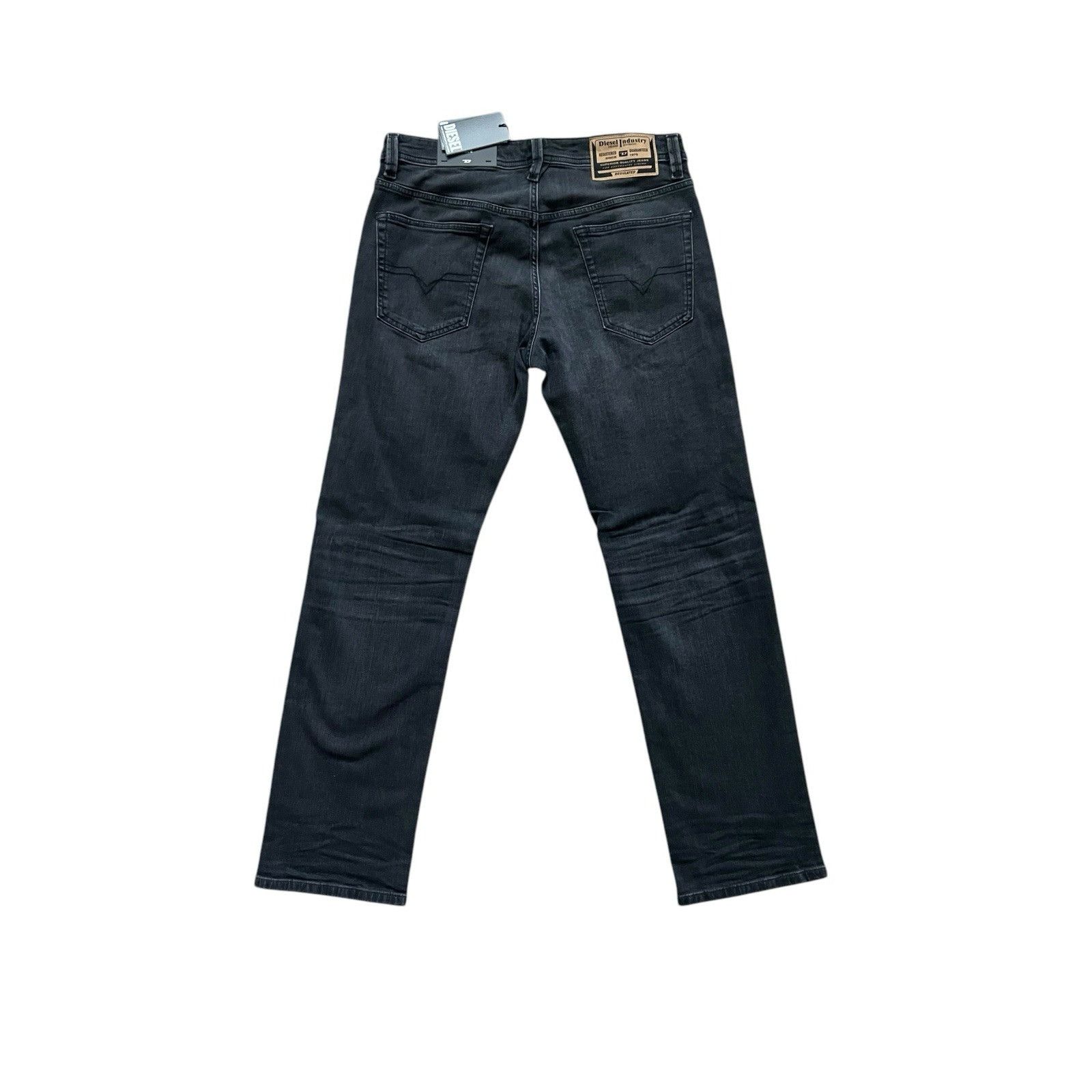 Diesel Diesel Mens Jeans Larkee Straight RB063 Black Size 36/32 Size US 36 / EU 52 - 4 Thumbnail