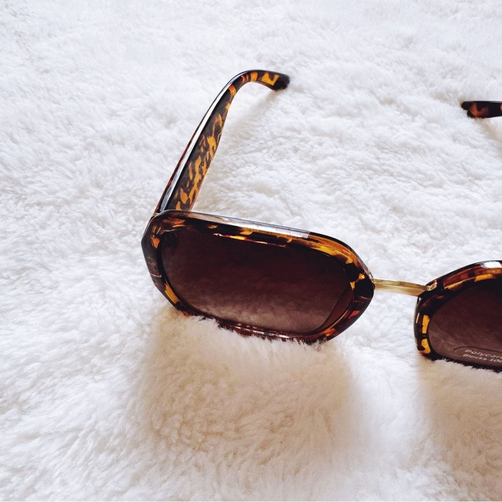 Other Layla Tortoise Brown Sleek Square Sunglasses Size ONE SIZE - 7 Thumbnail