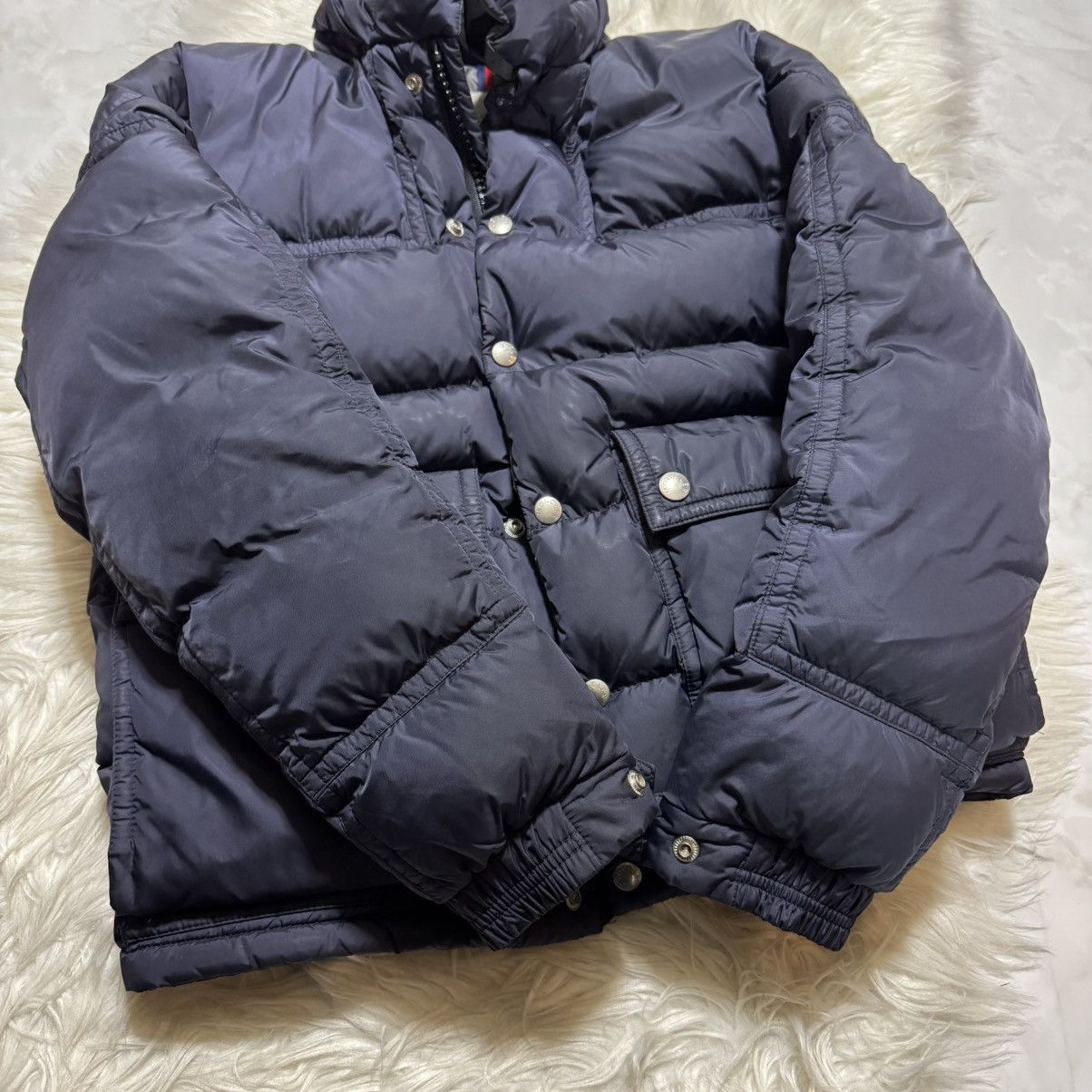 Moncler Authentic Moncler BREL Puffer Down Jacket 0 Dark Navy Size US XS / EU 42 / 0 - 14 Thumbnail