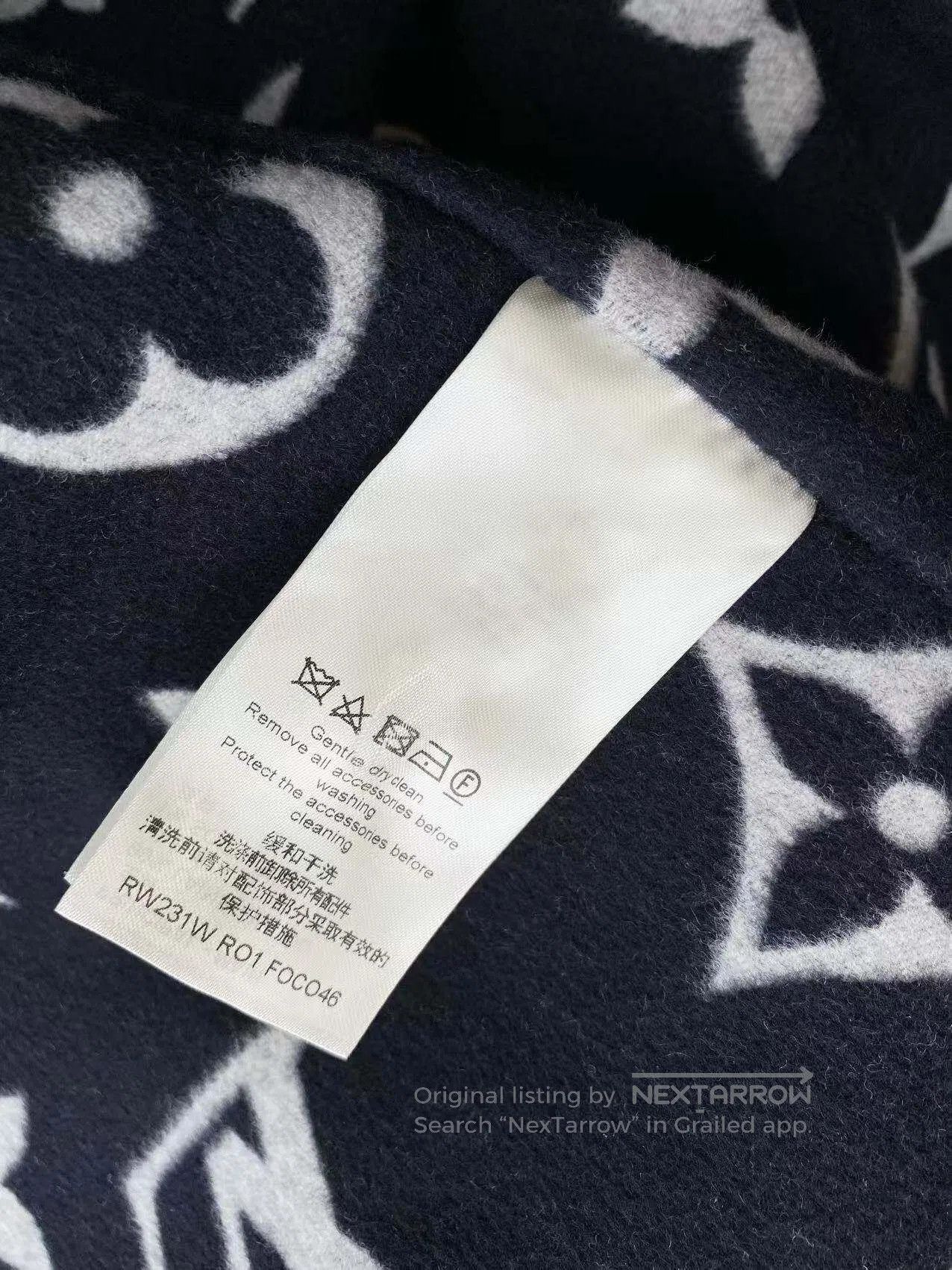 Louis Vuitton Louis Vuitton 23SS lining old flower belt coat| Size XS / US 0-2 / IT 36-38 - 5 Thumbnail
