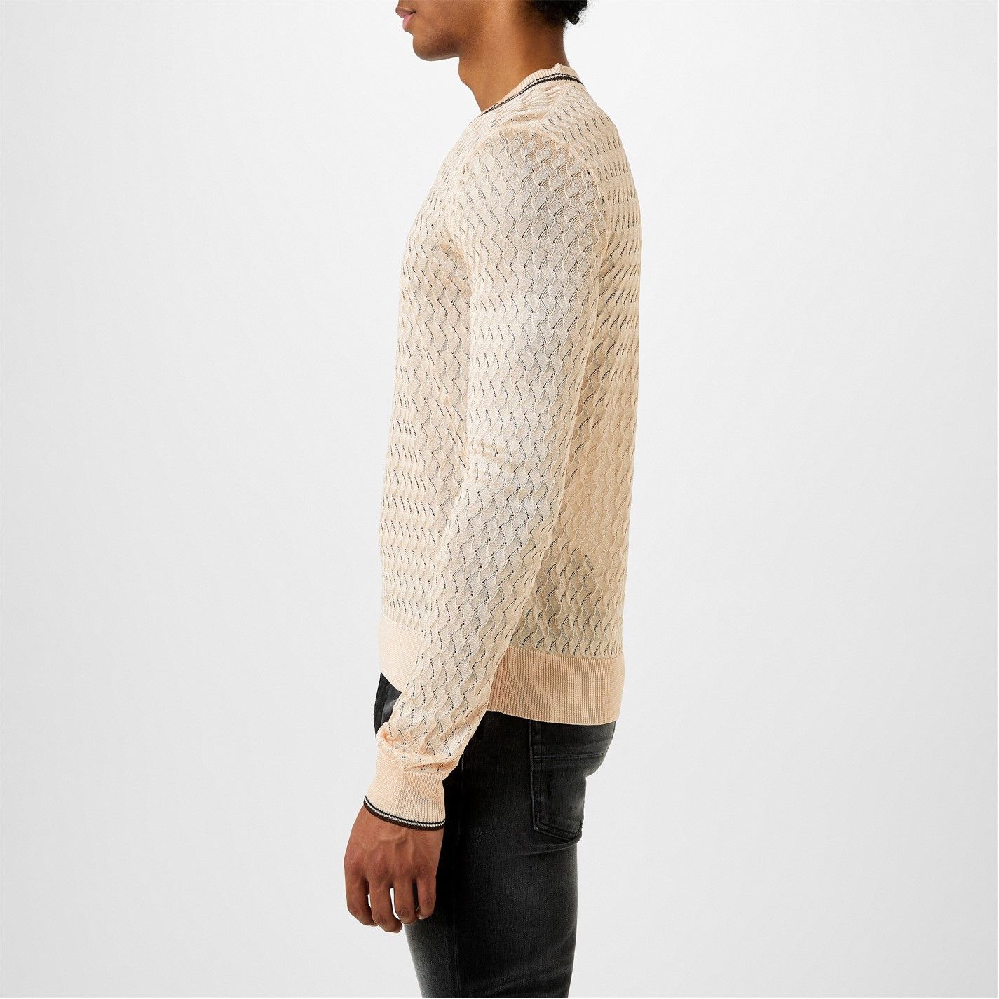 Amiri AMIRI Basket Stitch Jumper Size US L / EU 52-54 / 3 - 3 Thumbnail