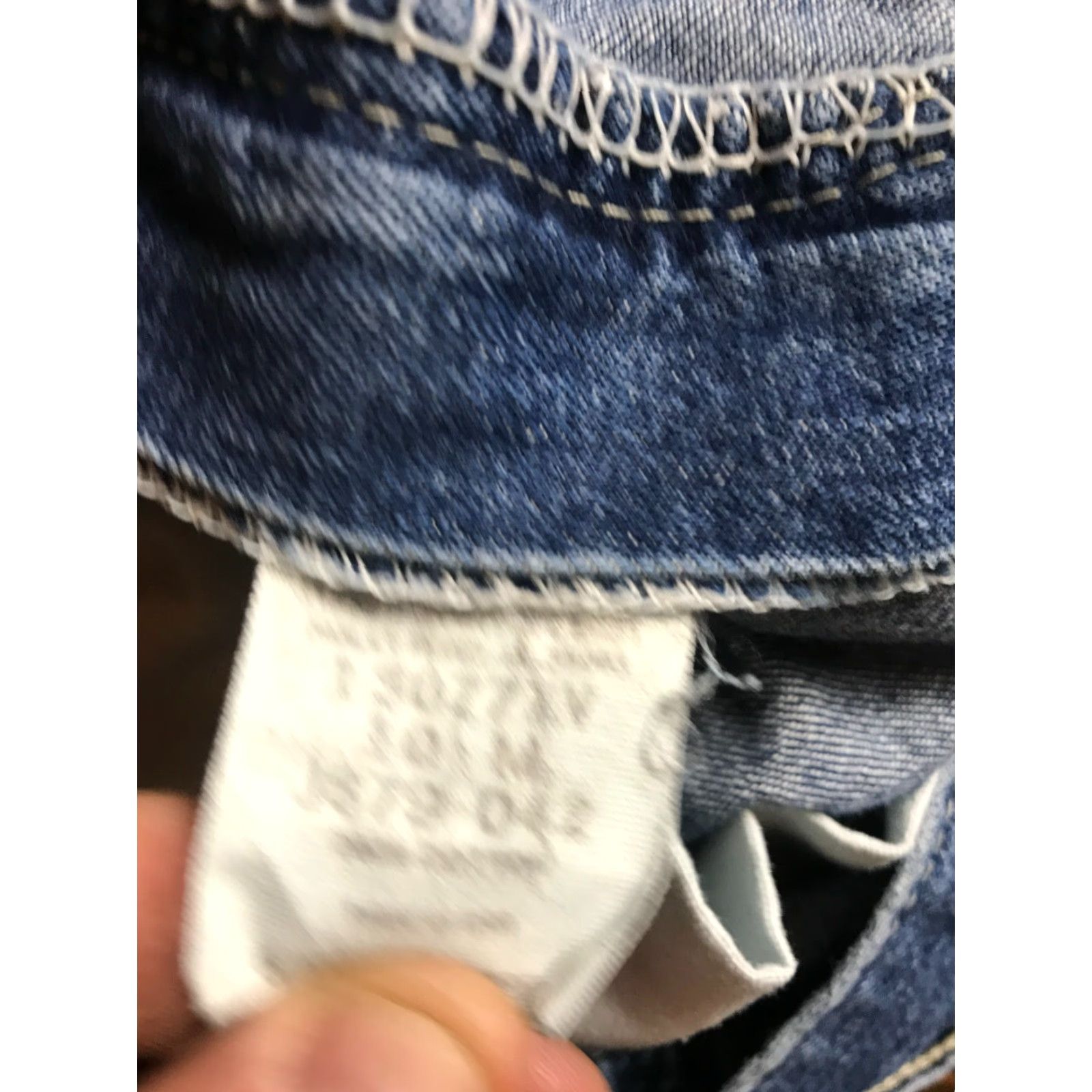 Denime Denim Riders Jeans Women's Size 30 Blue Denim Capri Straight Leg Size 30" / US 8 / IT 44 - 7 Thumbnail