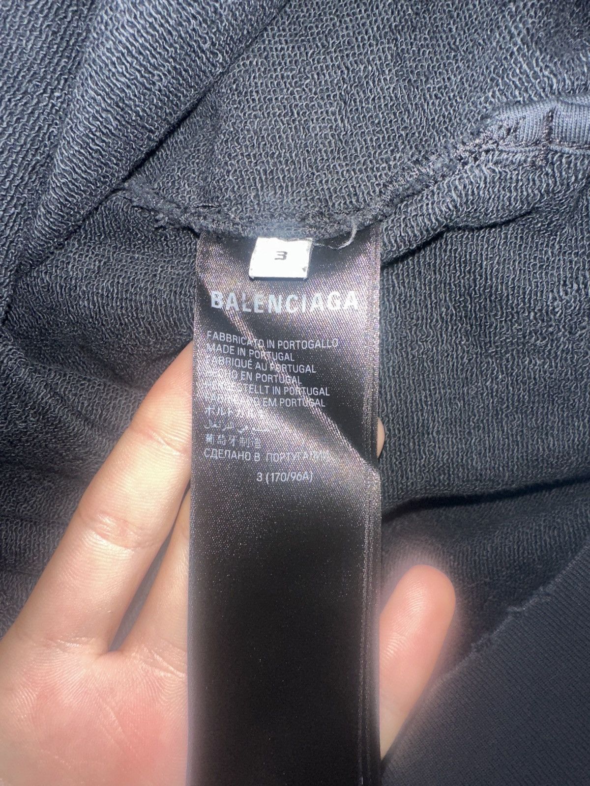 Balenciaga Balenciaga Tape Hoodie Size US L / EU 52-54 / 3 - 3 Thumbnail