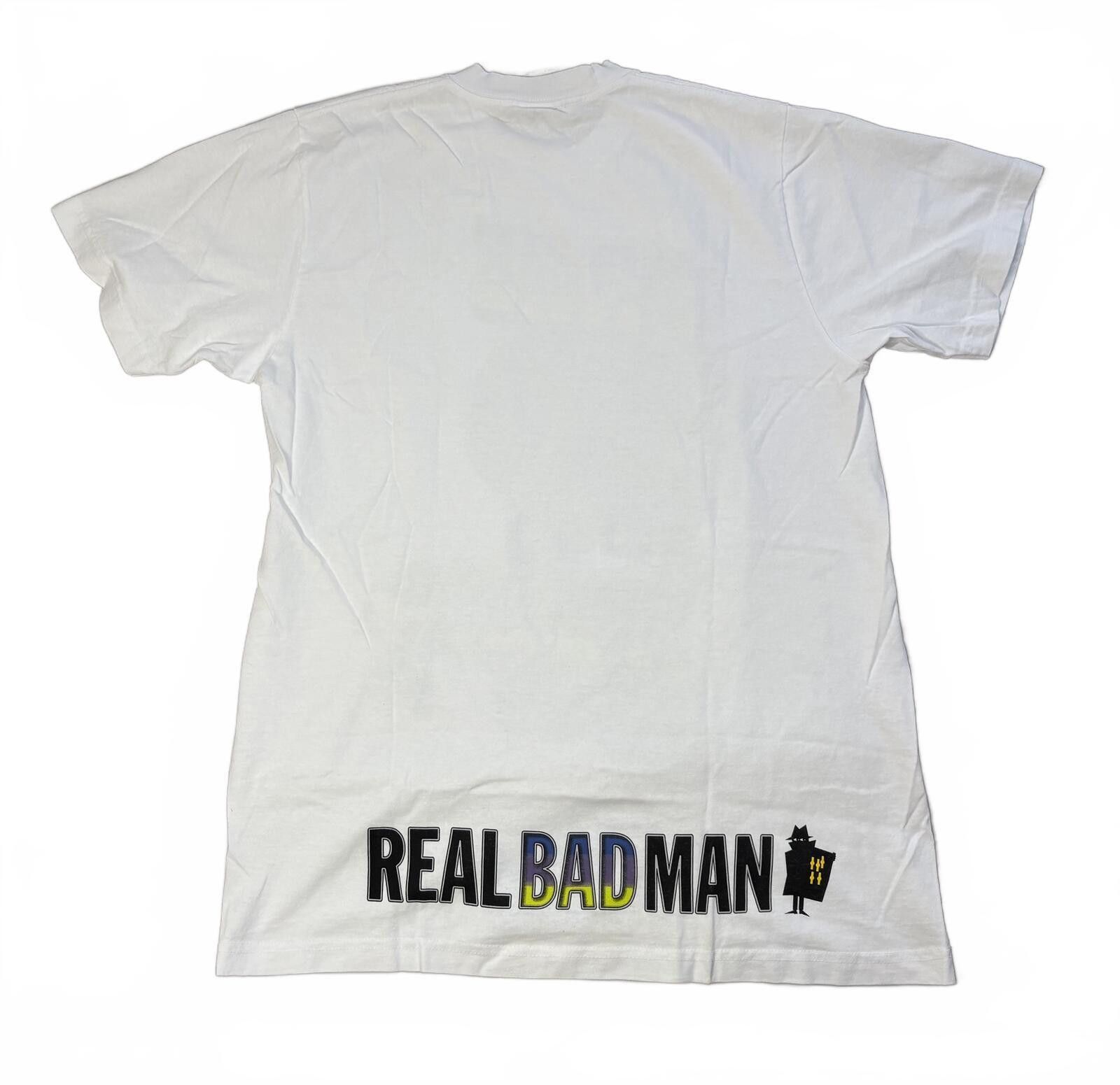 Real Bad Man Real Bad Man Free Nat X White Shirt Mens Medium Tee NWOT Size US M / EU 48-50 / 2 - 2 Thumbnail