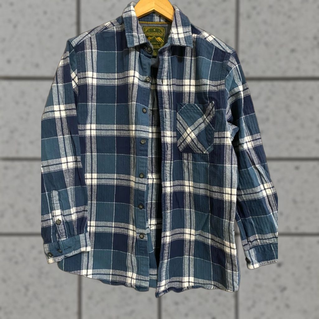 J Brand Anchorage Expedition Brand MENS Large FLANNEL SHIRT 100% Cotton Size US L / EU 52-54 / 3 - 1 Thumbnail