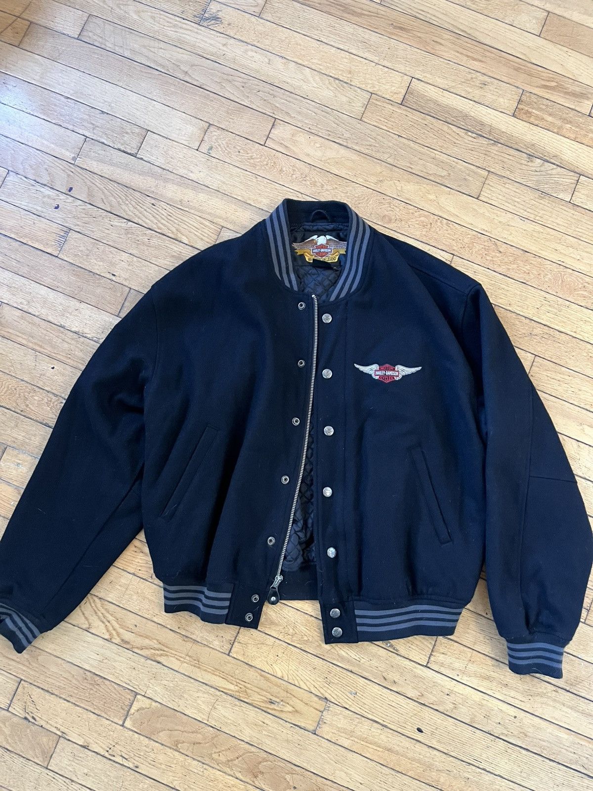 Harley Davidson Vintage Harley Davidson Jacket Size US XL / EU 56 / 4 - 1 Thumbnail