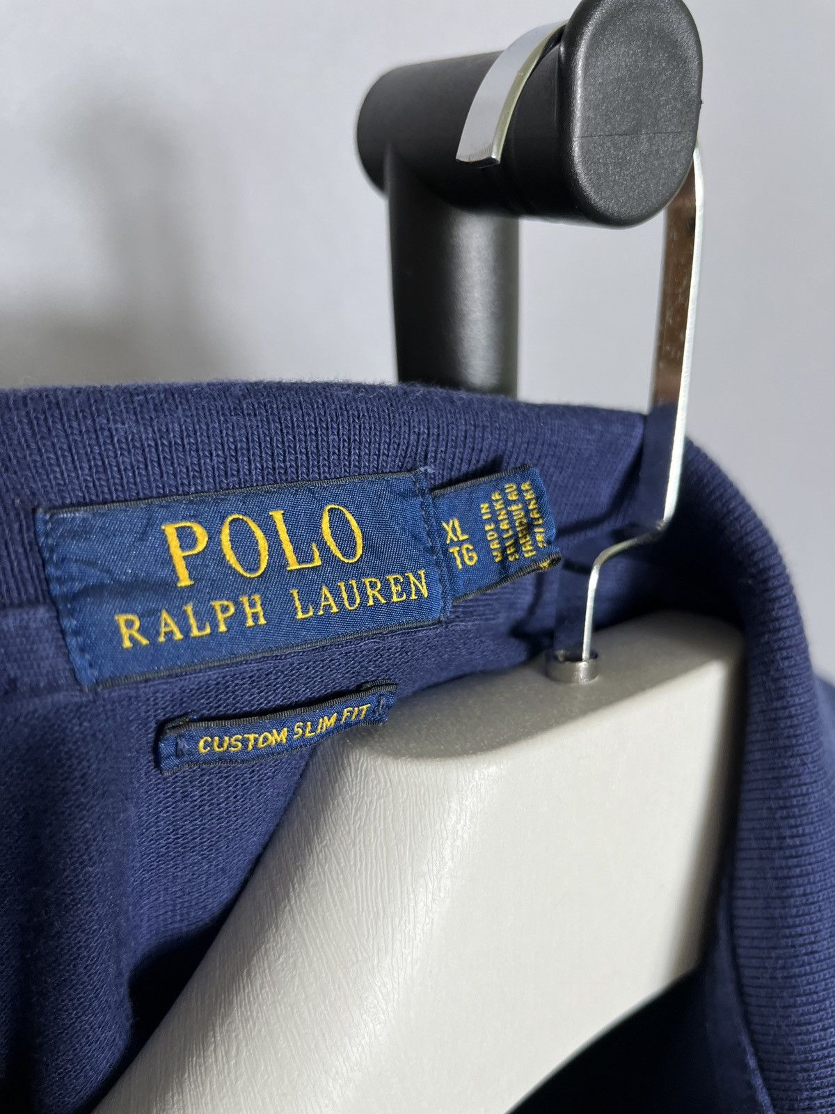Polo Ralph Lauren × RRL Ralph Lauren × Ralph Lauren RL 1924 Classic Polo Shirt Men’s Top Long Sleeve Blue Size US XL / EU 56 / 4 - 7 Thumbnail