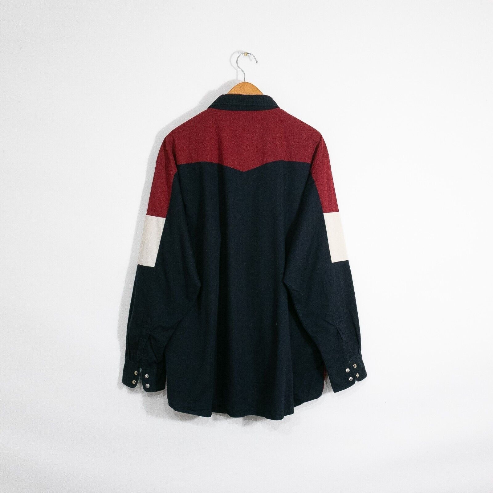 Vintage × Wrangler Vintage Wrangler Pearl Snap Button Up Shirt 2XL Long Sleeve Size US XXL / EU 58 / 5 - 6 Thumbnail