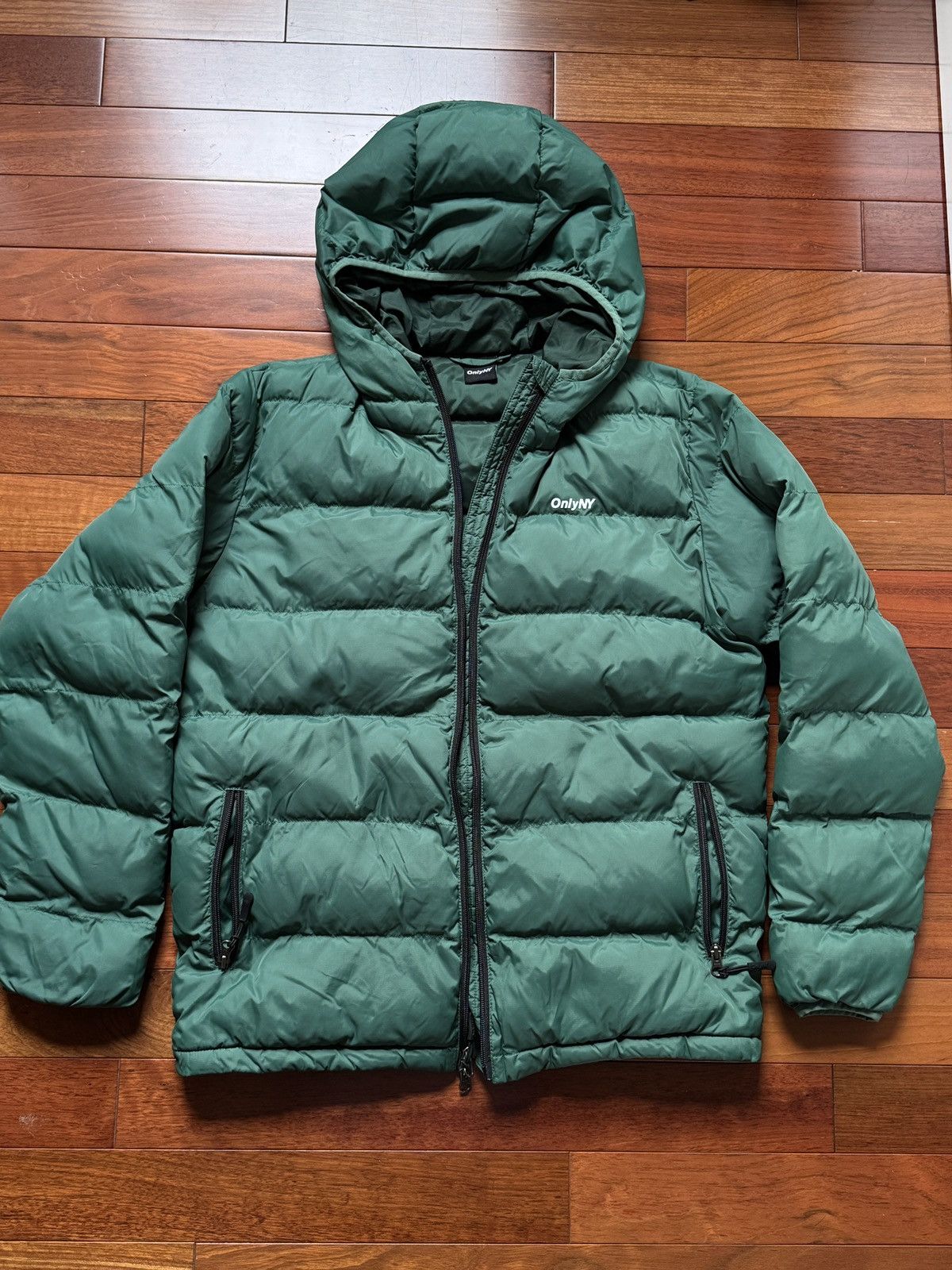 Only NY Only NY Summit Puffer Jacket - Hunter Green / S Size US S / EU 44-46 / 1 - 2 Thumbnail