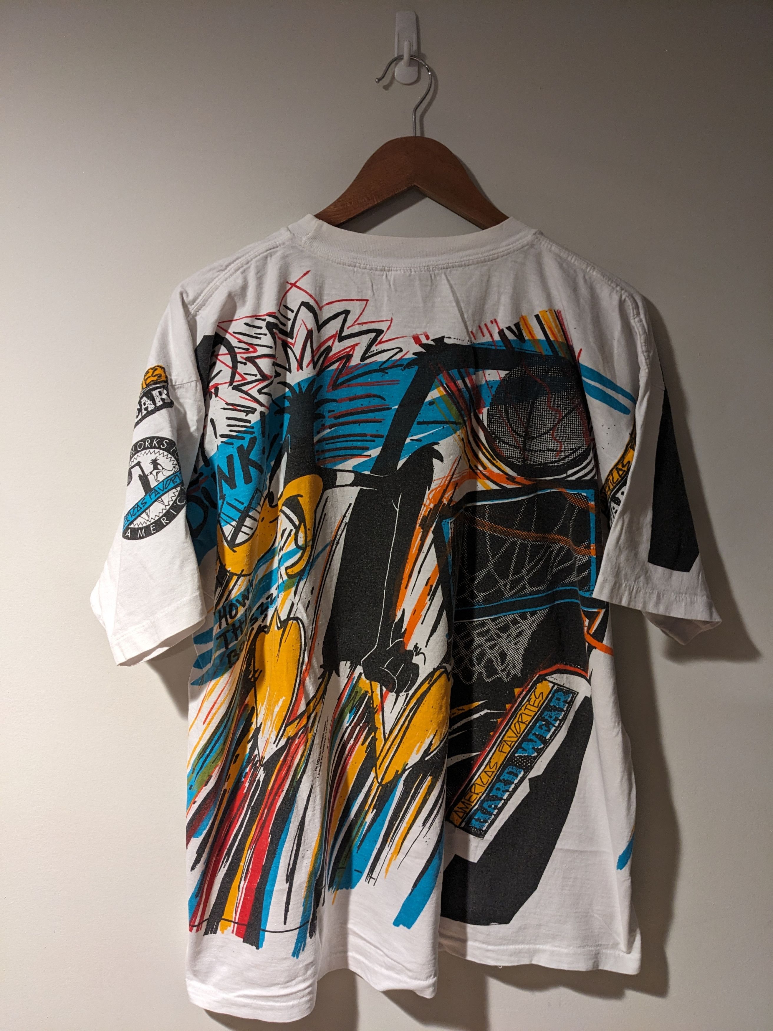 Cartoon Network × Vintage Vintage 1993 Daffy Duck Looney Tunes All Over Print T-Shirt Size US XL / EU 56 / 4 - 6 Thumbnail