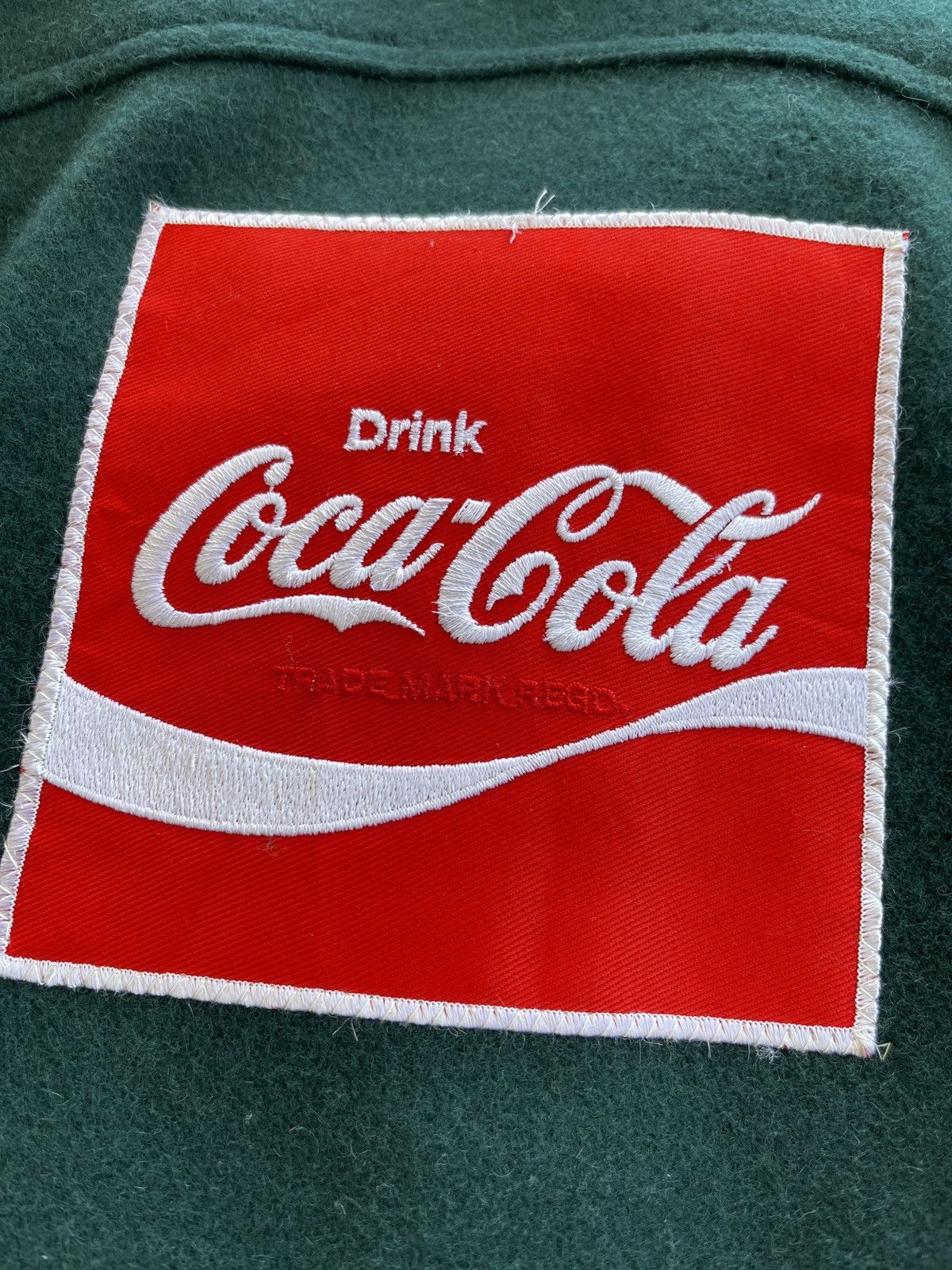 Coca Cola 1970s Japanese Coca Cola Wool Workers Jacket Size US M / EU 48-50 / 2 - 9 Thumbnail