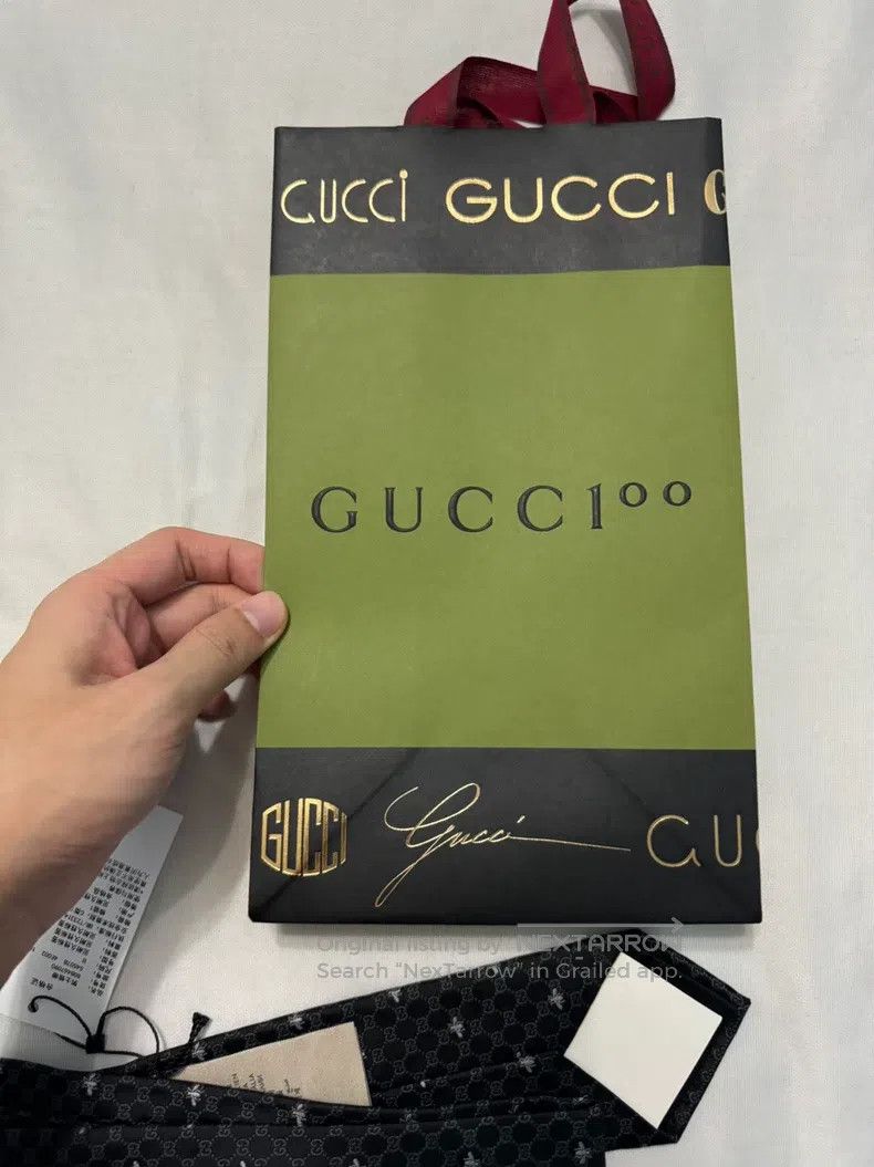 Gucci Gucci Classic full-print tie Size ONE SIZE - 9 Thumbnail