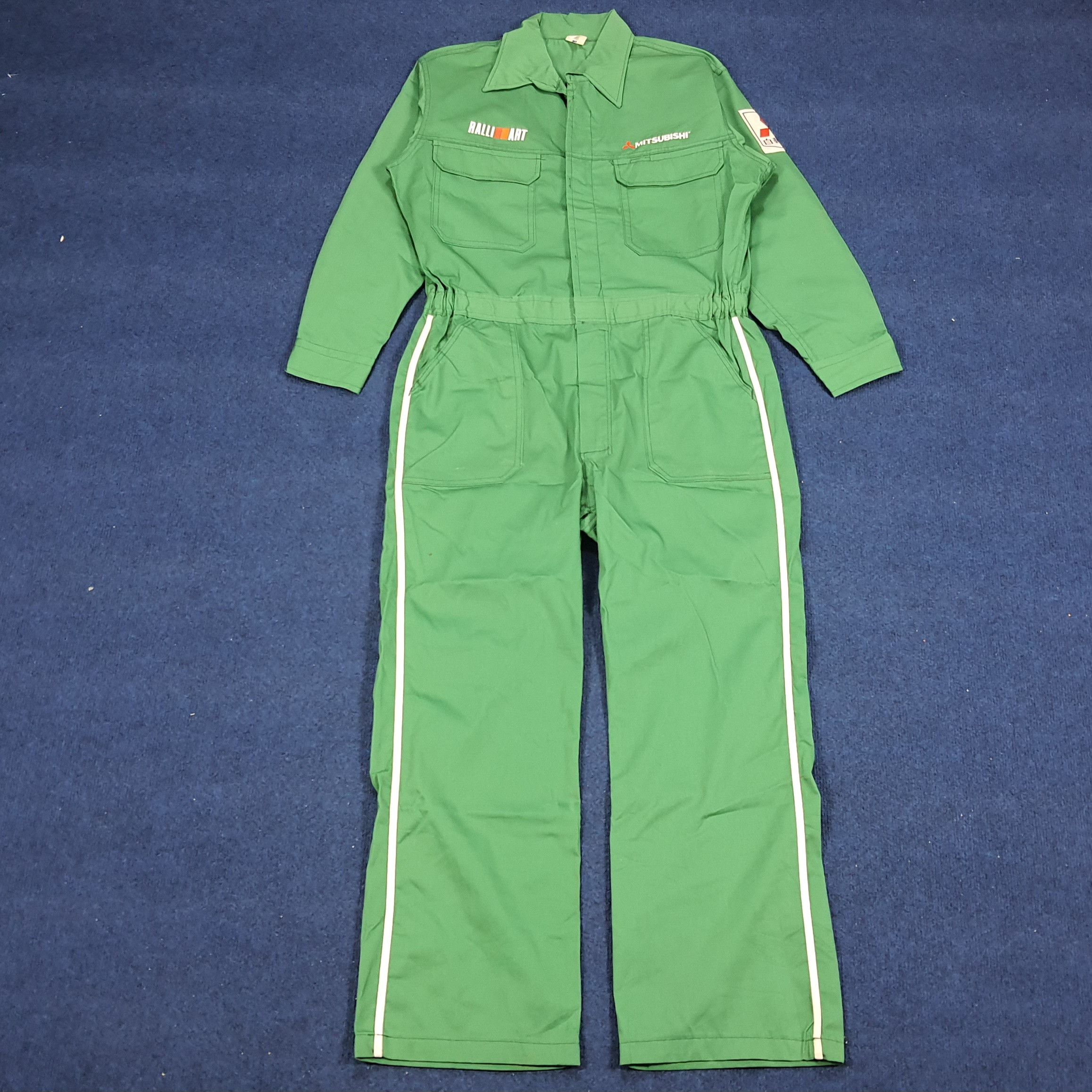 Japanese Brand × Vintage Vintage Mitsubishi Ralli Art Motorsports Racing Coverall Size US M / EU 48-50 / 2 - 4 Thumbnail
