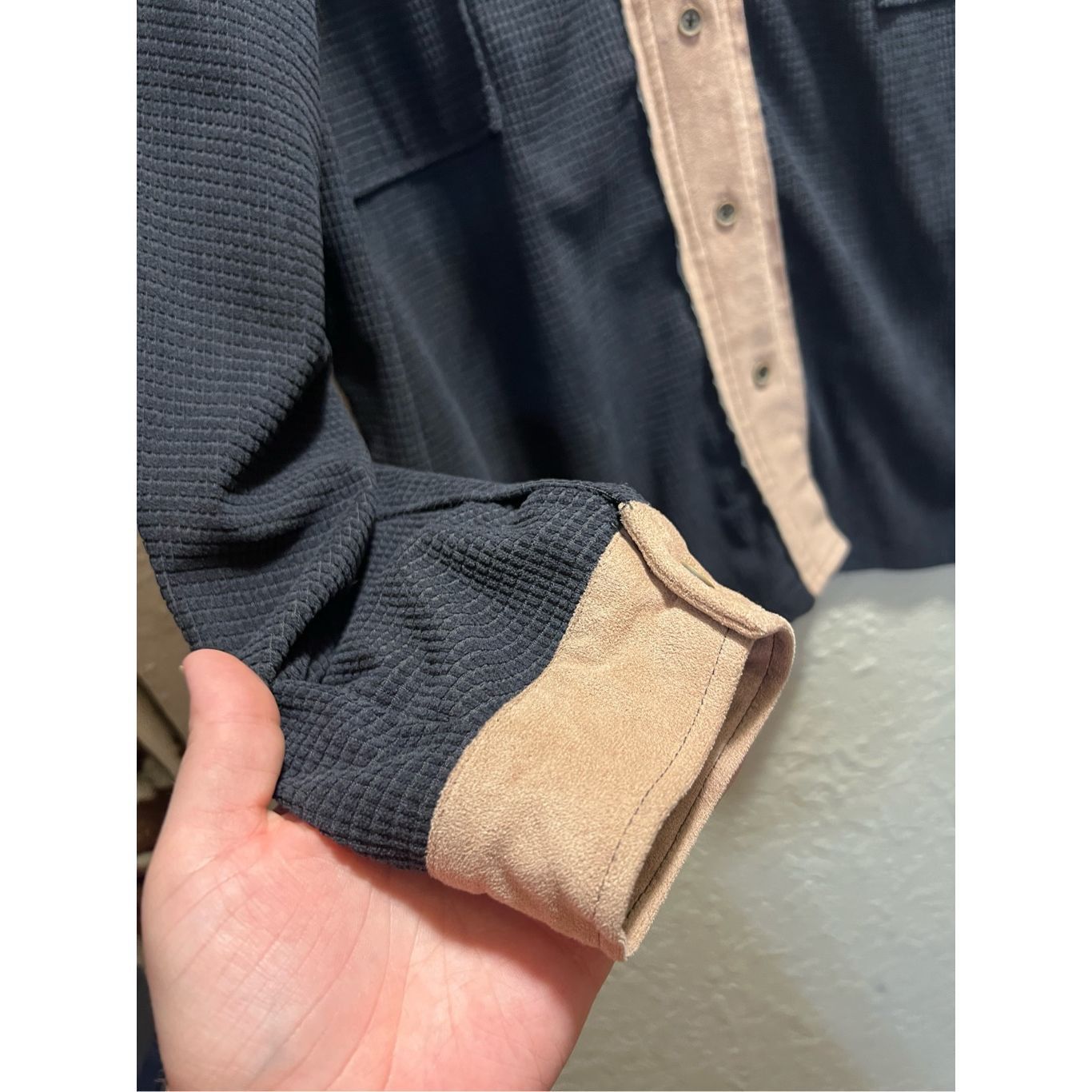 Other Grey Full Button Up Top Woman’s Size XL Size XL / US 12-14 / IT 48-50 - 3 Thumbnail