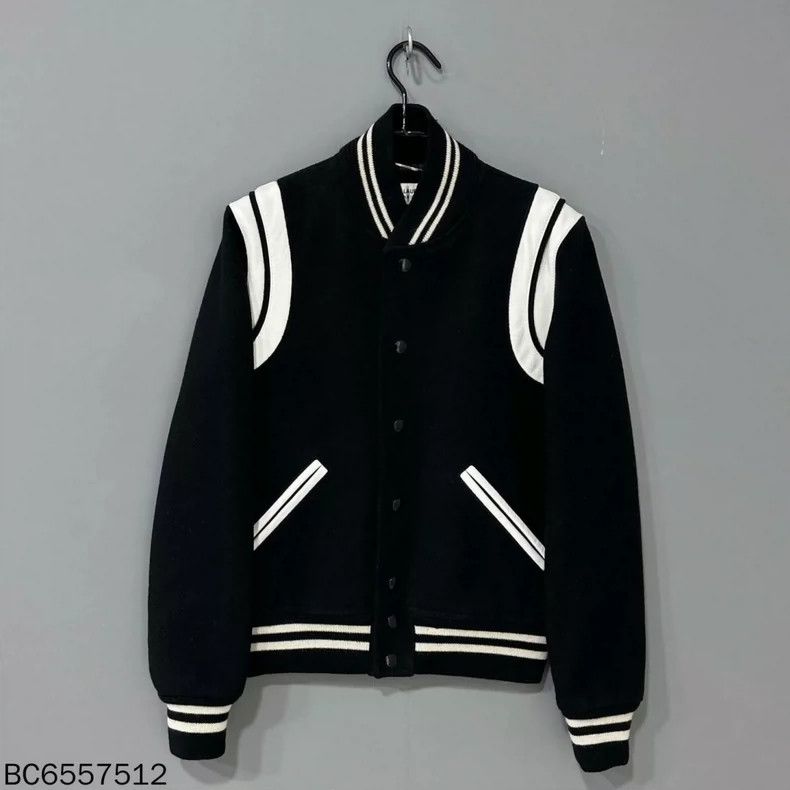 Saint Laurent Paris Saint Laurent Paris size os Classic black and white patchw Size US M / EU 48-50 / 2 - 1 Thumbnail