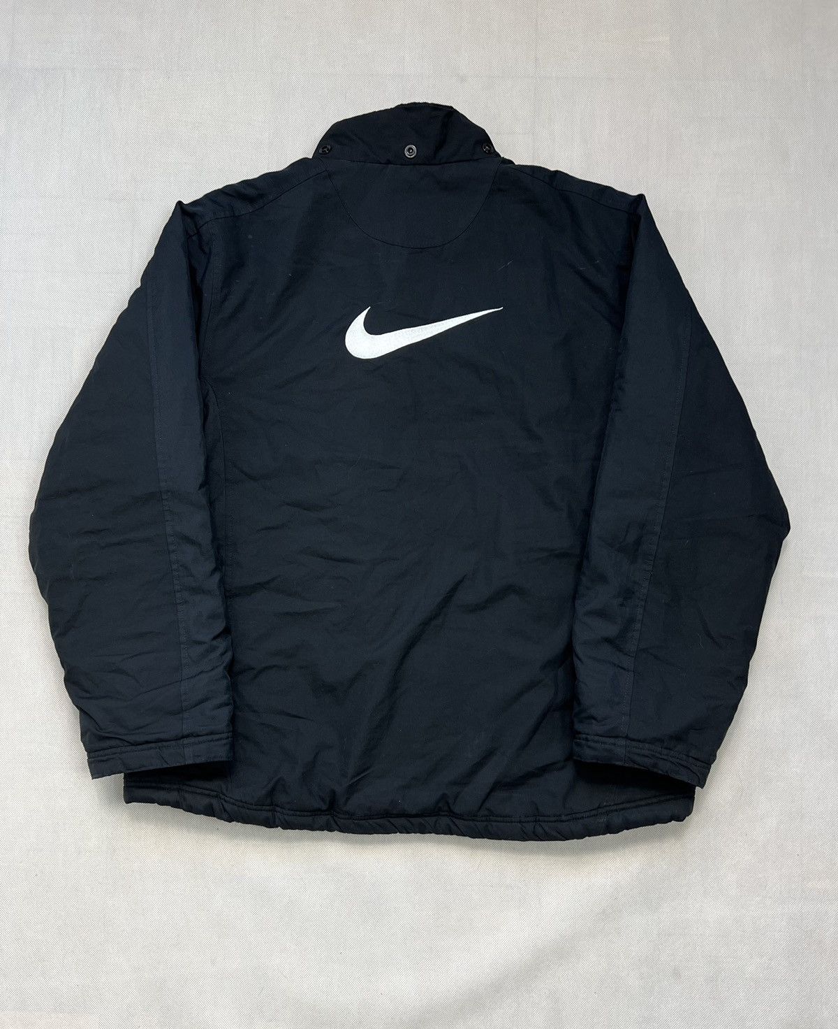 Nike × Vintage Winter Jacket Nike vintage 00’s black zipped Size US L / EU 52-54 / 3 - 3 Thumbnail