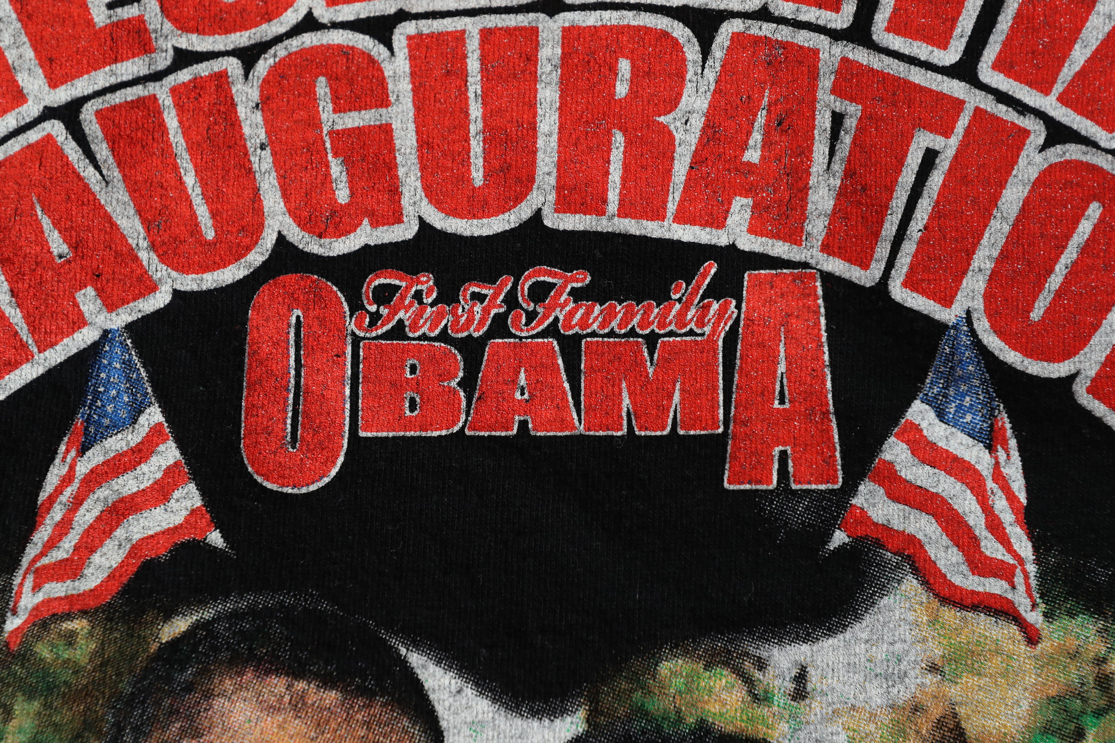 Vintage Obama First Family Presidential Inauguration 2009 Tee (XL) Size US XL / EU 56 / 4 - 4 Thumbnail