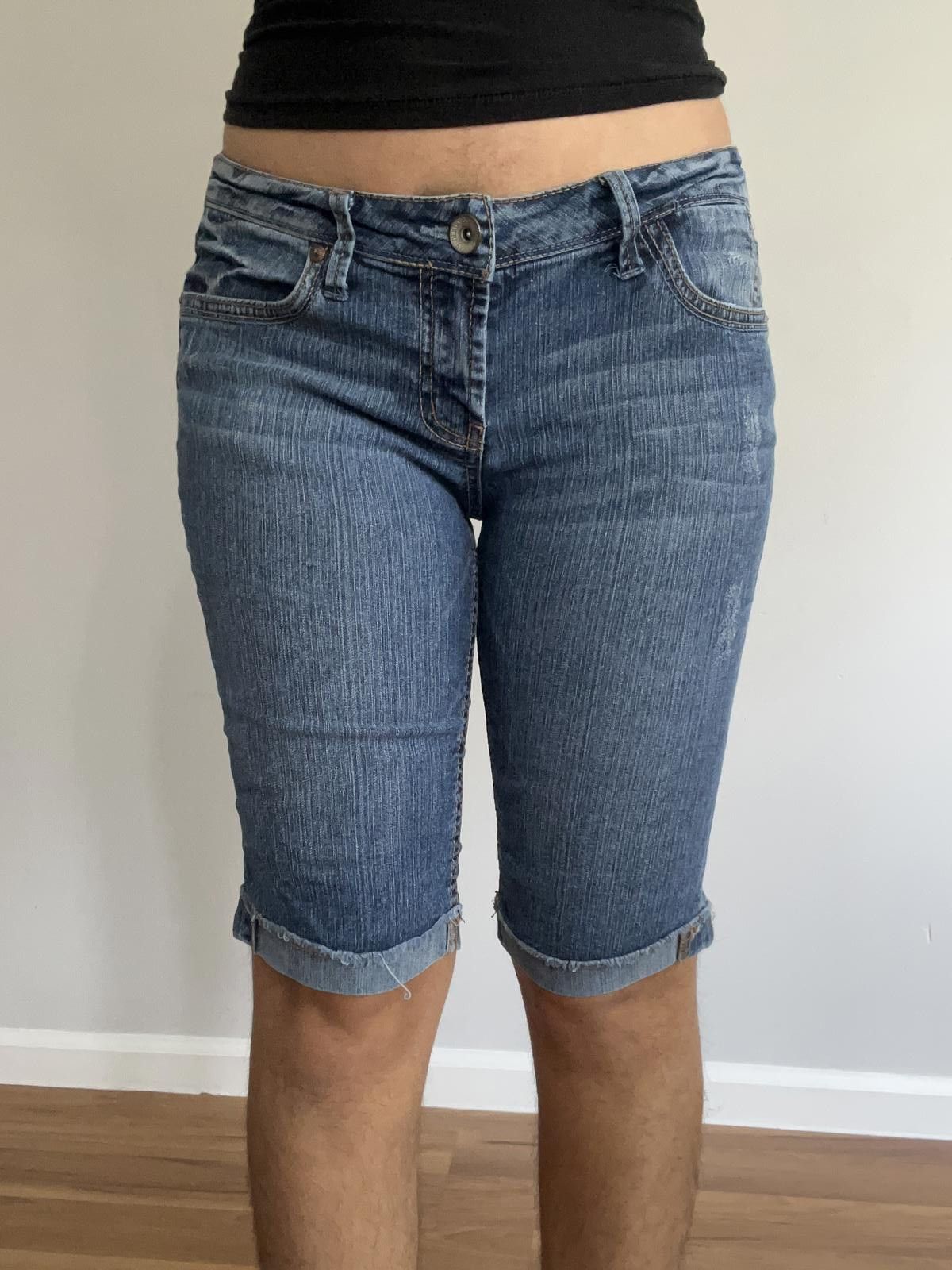 Other Women’s cotton jean capris medium Size 32" / US 10 / IT 46 - 3 Thumbnail