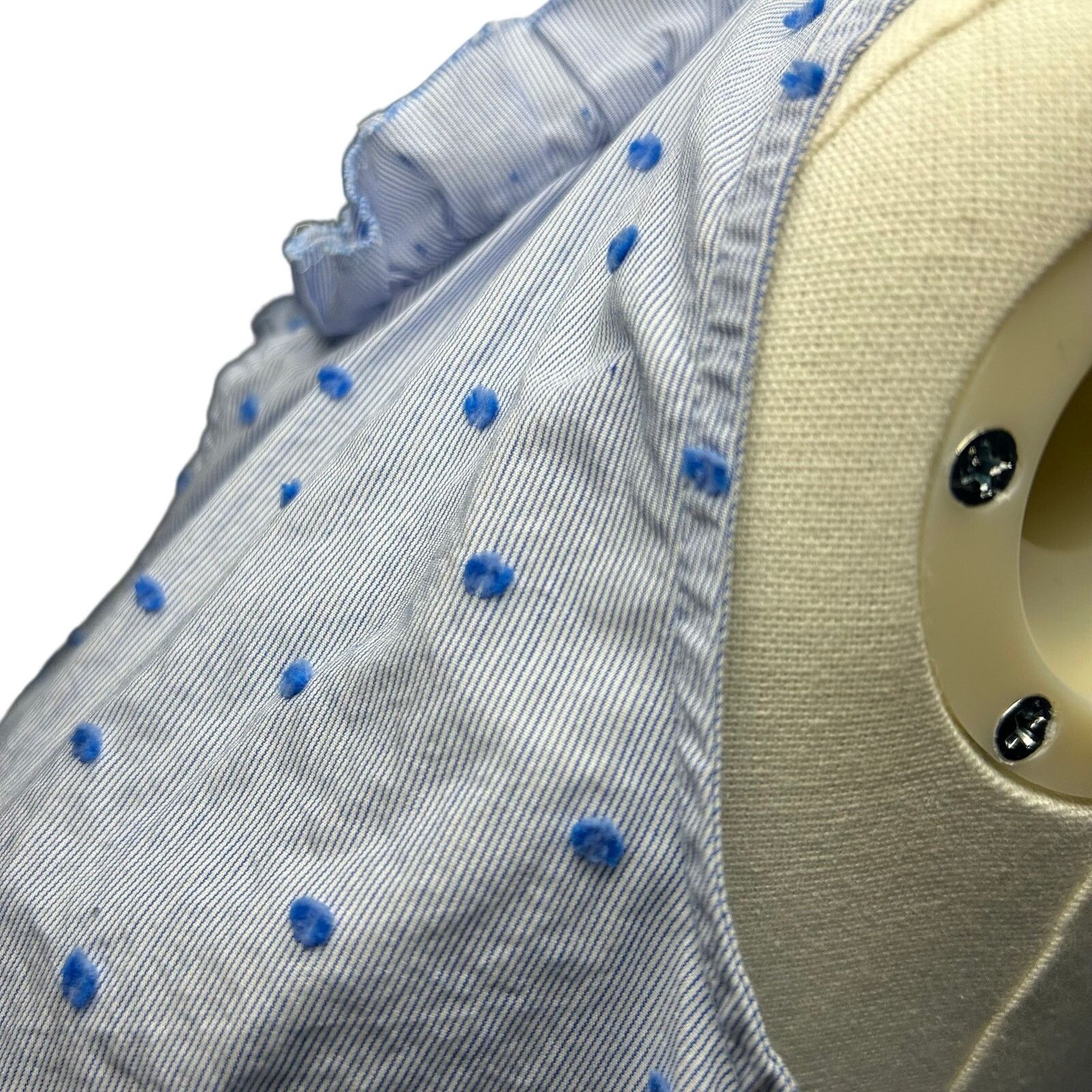 Talbots Talbots Blue Polka Dot Ruffle Collar Tank Top Medium Petite Size M / US 6-8 / IT 42-44 - 12 Thumbnail