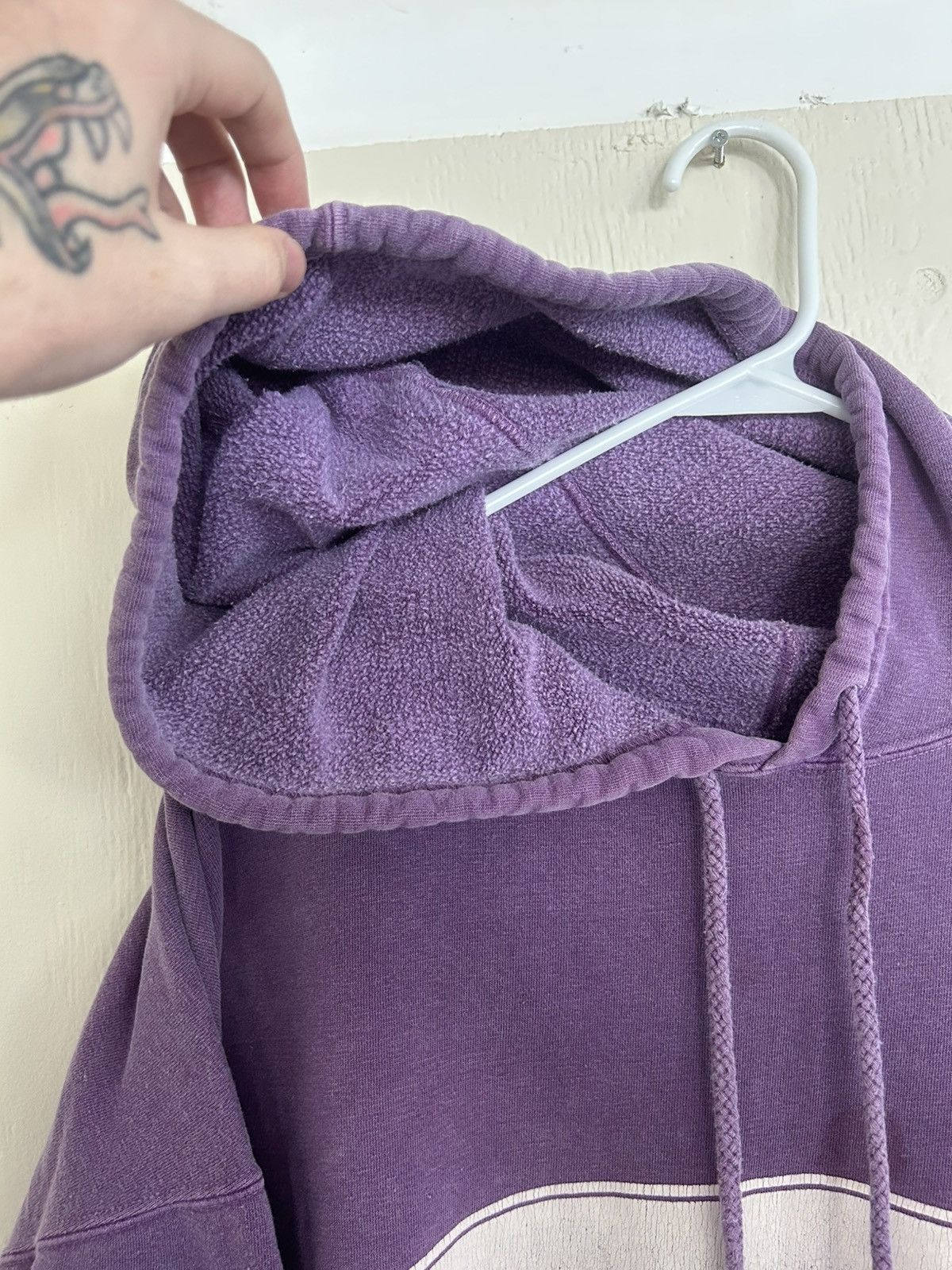 B.U.M Equipment 1992 B.U.M Equipment Faded Purple Oversized Hoodie Size US M / EU 48-50 / 2 - 6 Thumbnail
