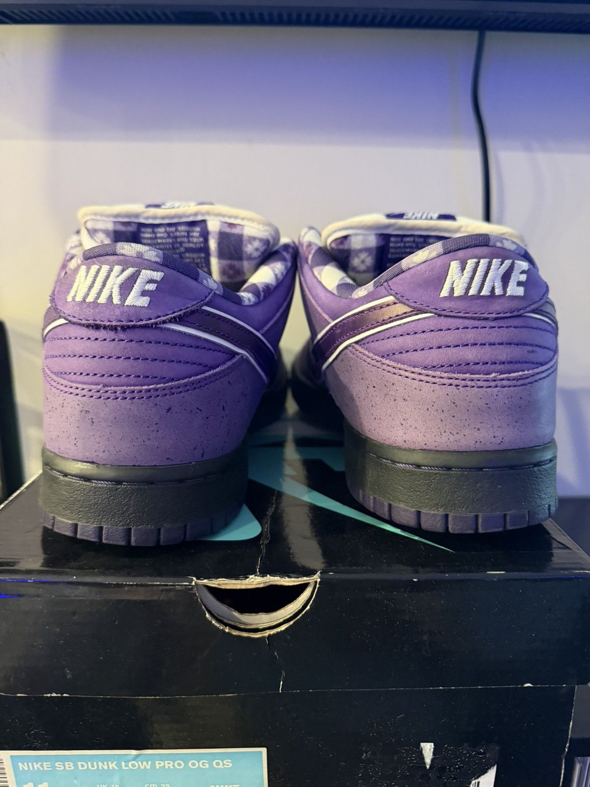 Nike Nike SB Dunk Purple Lobster Size 11 Size US 11 / EU 44 - 4 Thumbnail