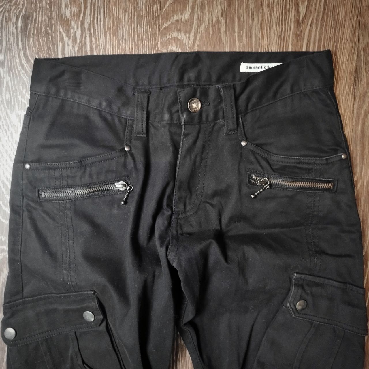Japanese Brand × semanticdesign Semantic design multipocket avantgarde flaired bondage pants Size US 29 - 12 Thumbnail
